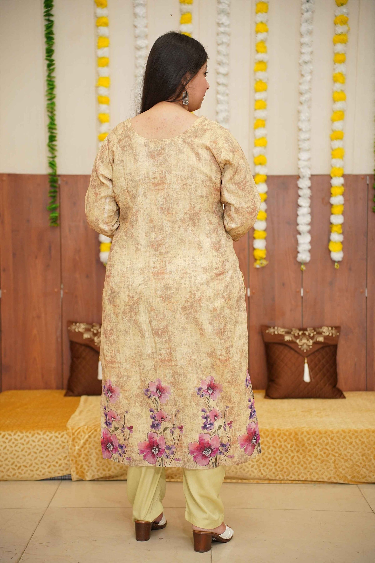 Cocoa Sunset Printed Suit Set