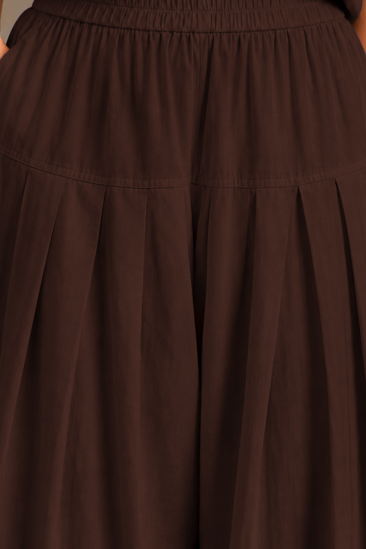 Coffee Rayon Farshi Salwar