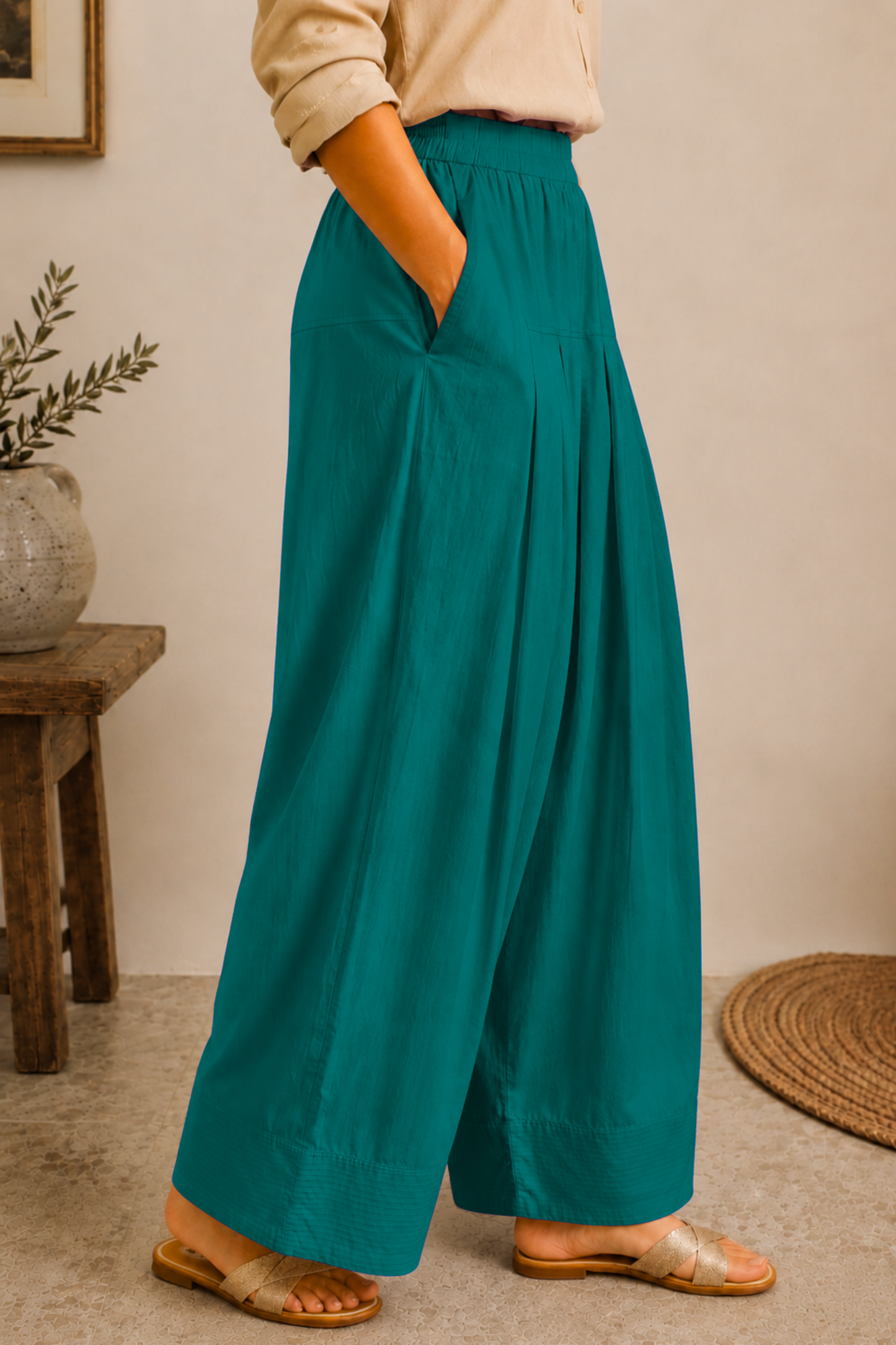 Firozi Rayon Farshi Salwar