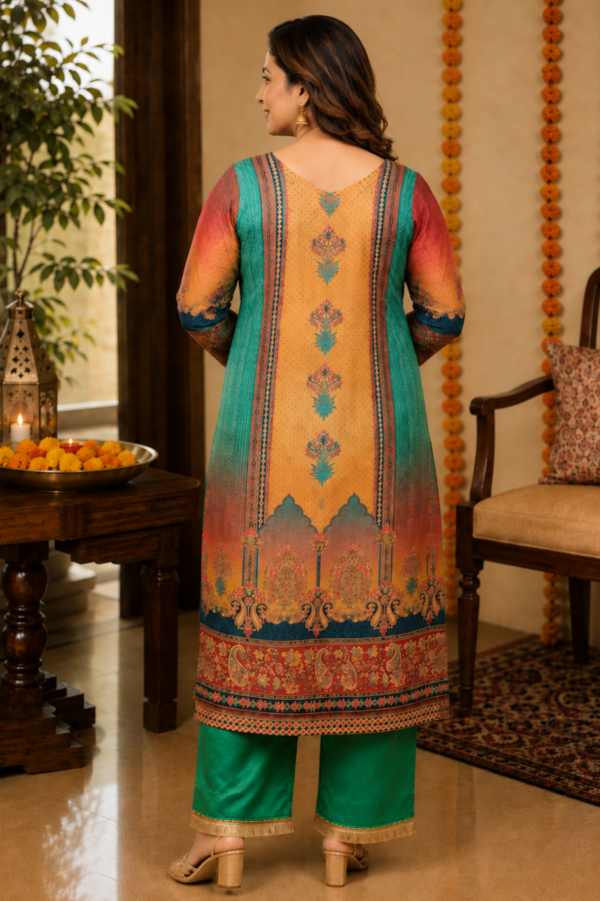 Haril Pichkari Karachi Suit Set