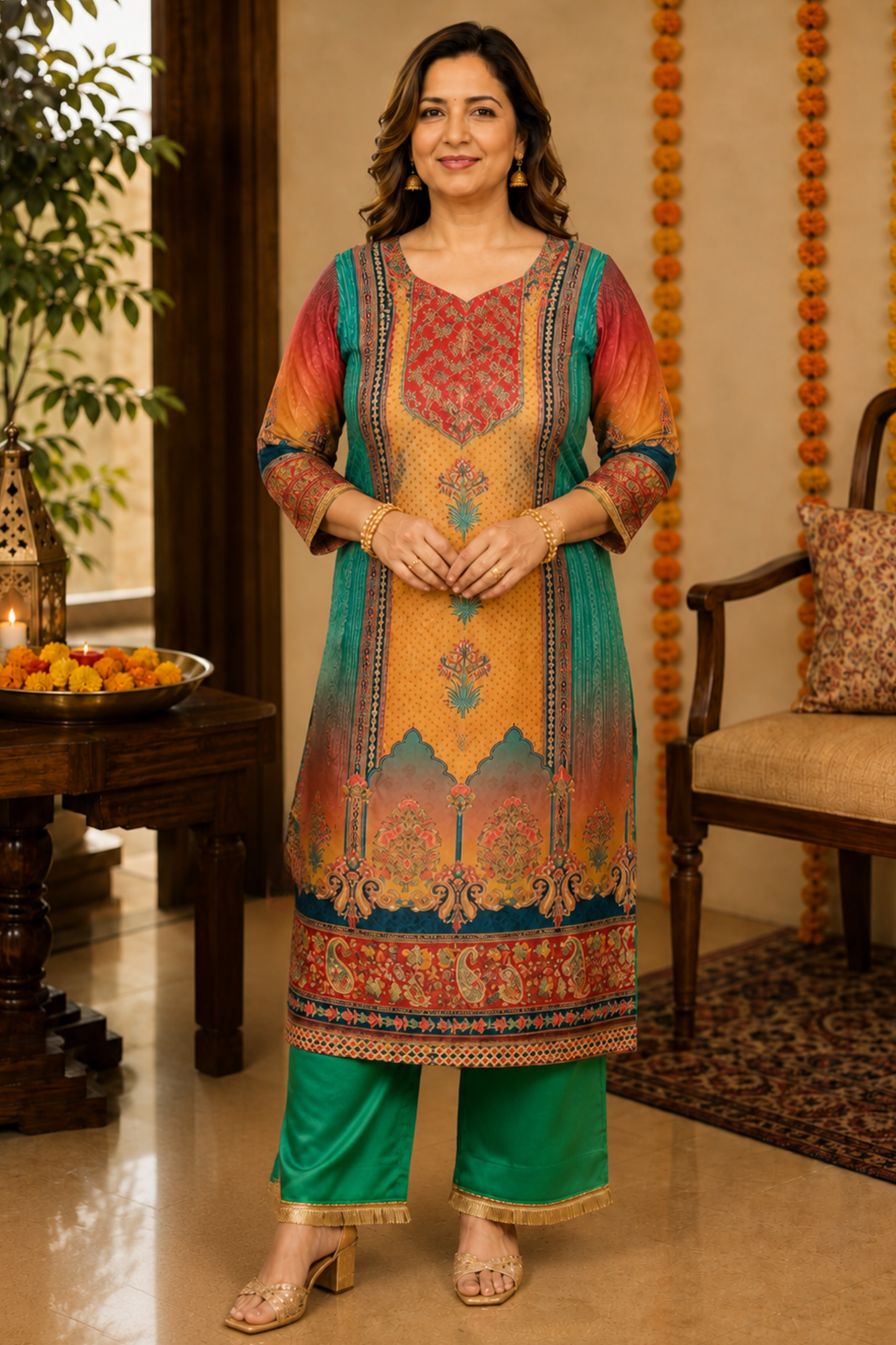 Haril Pichkari Karachi Suit Set