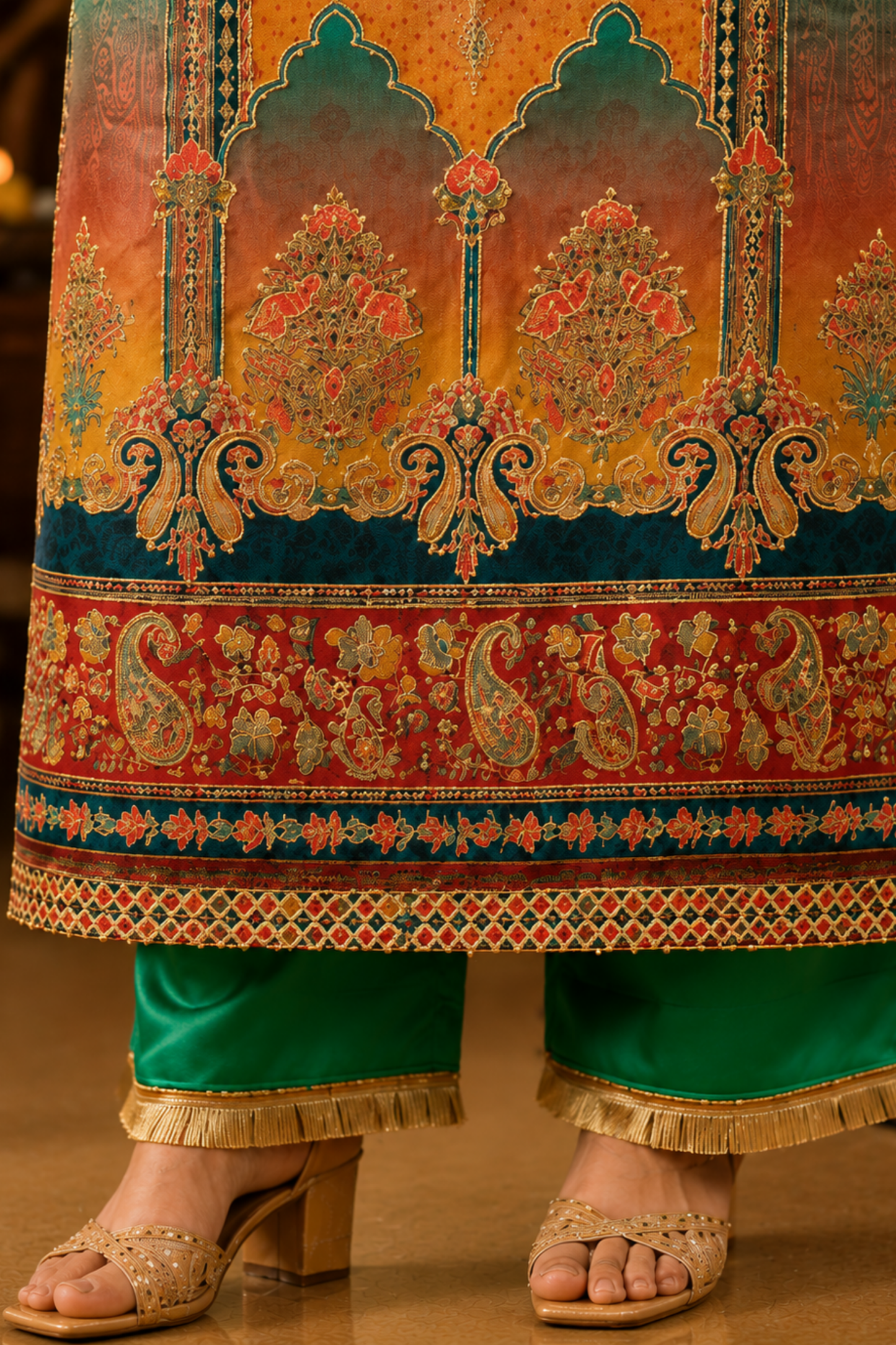 Haril Pichkari Karachi Suit Set