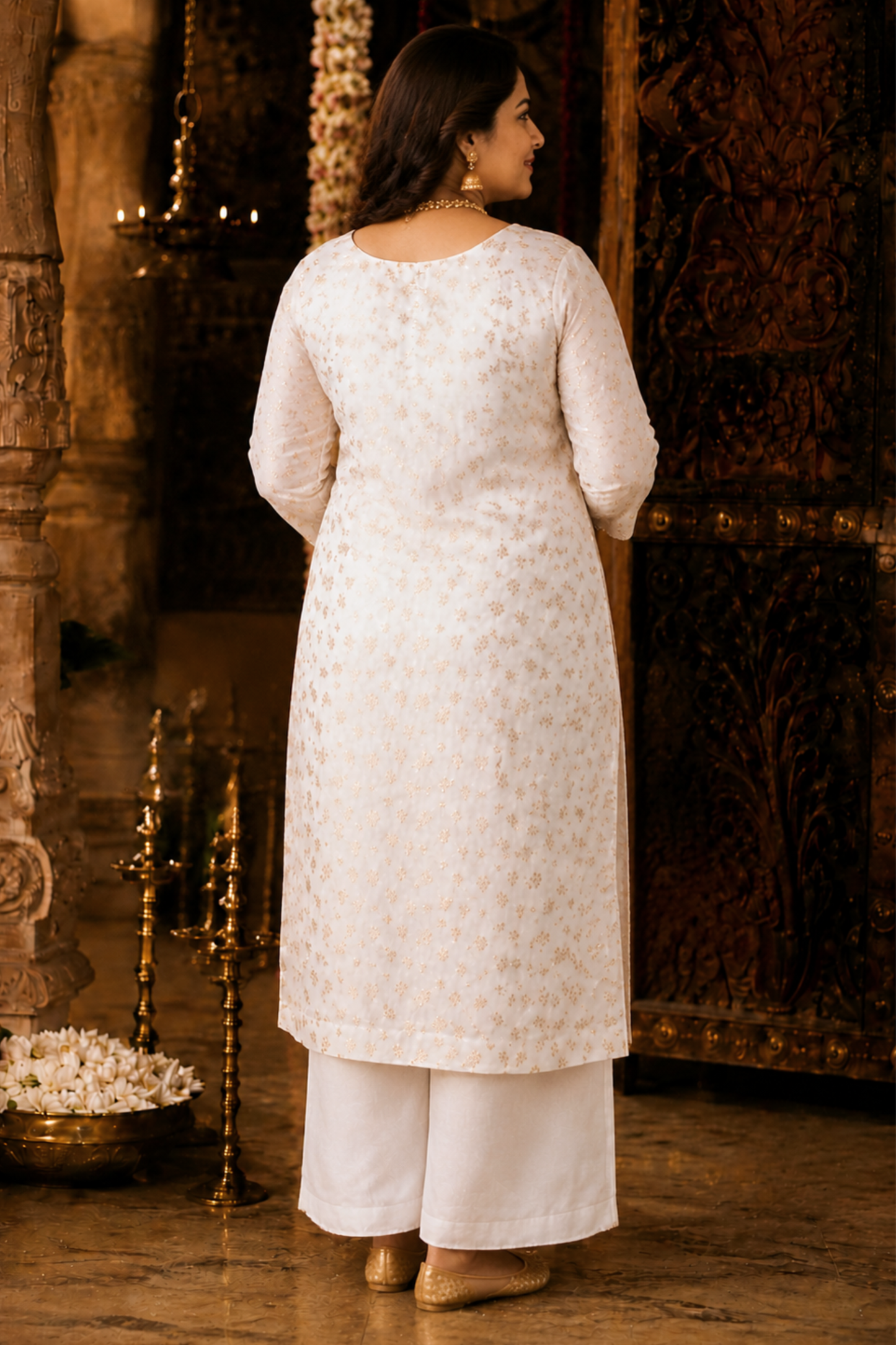 Banhi Jacquard Silk Suit Set