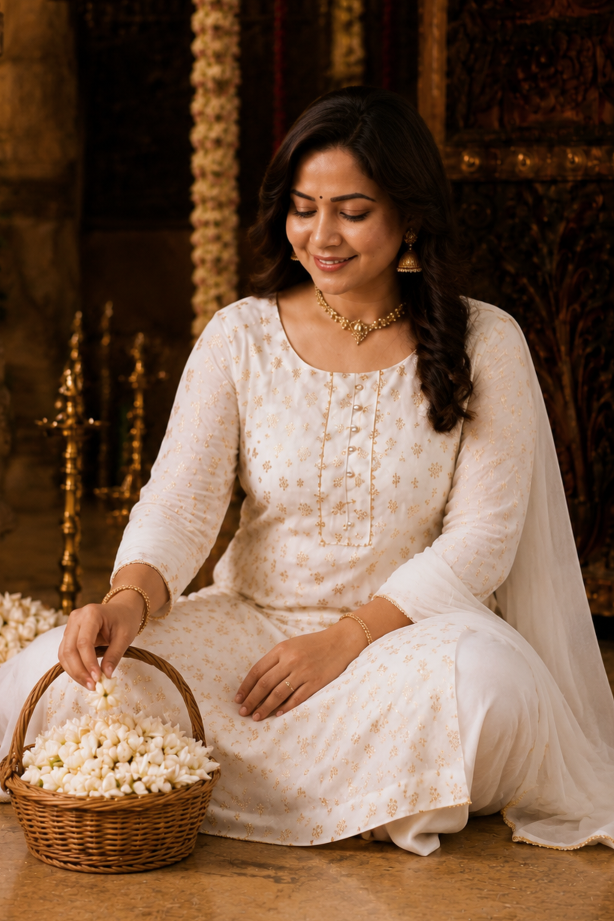 Banhi Jacquard Silk Suit Set