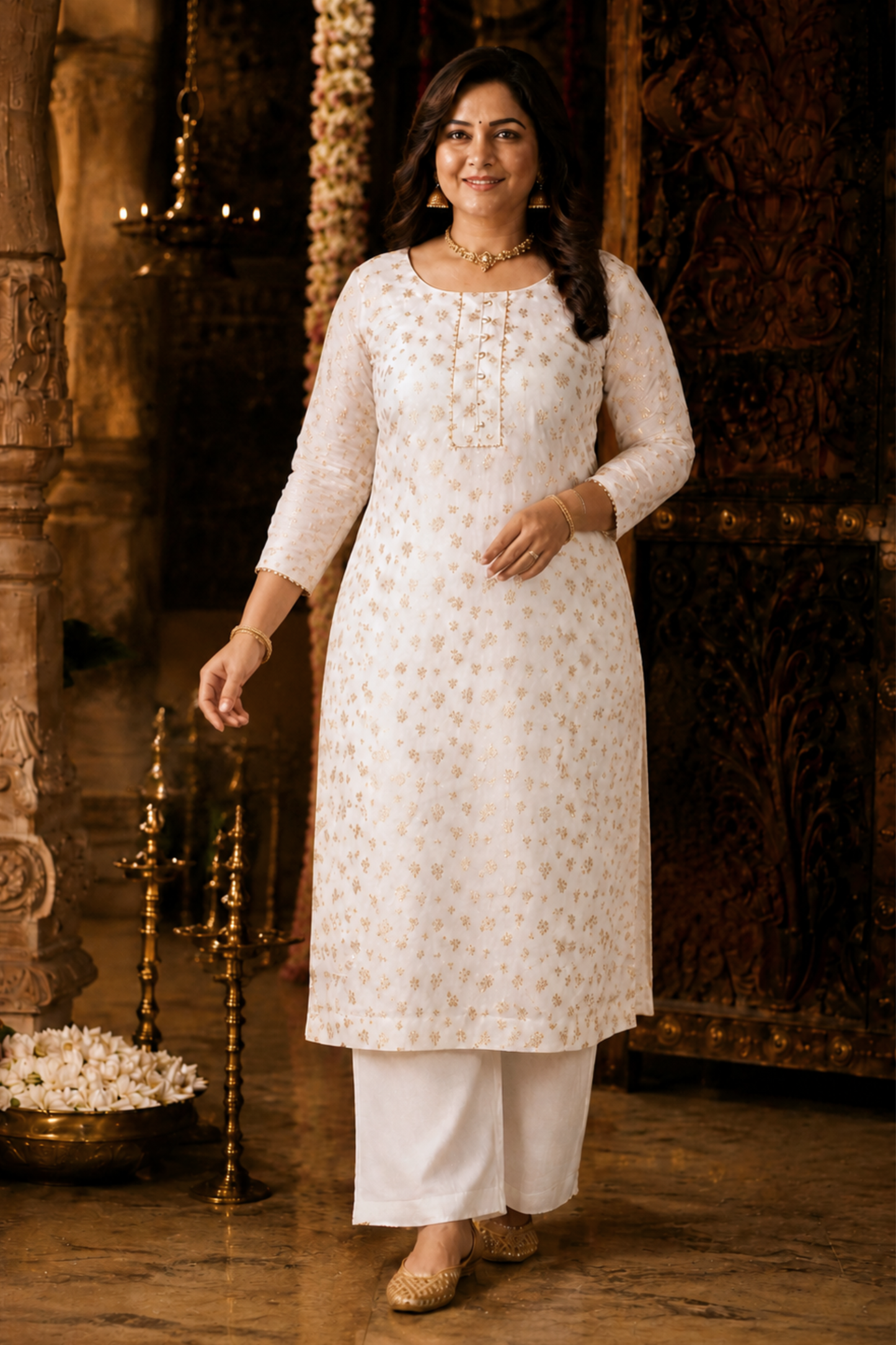 Banhi Jacquard Silk Suit Set