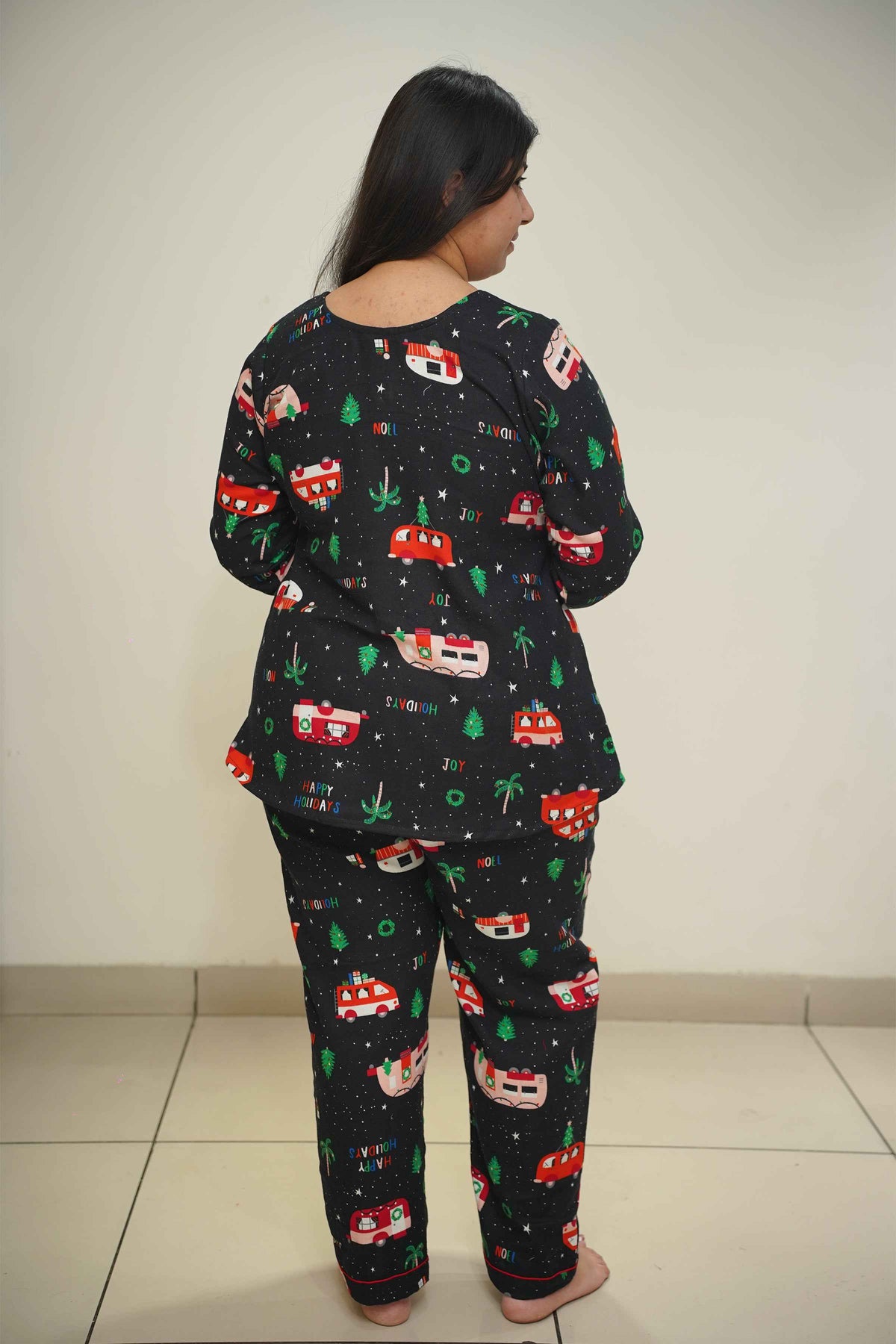 Jolly Journey Woollen Night Suit