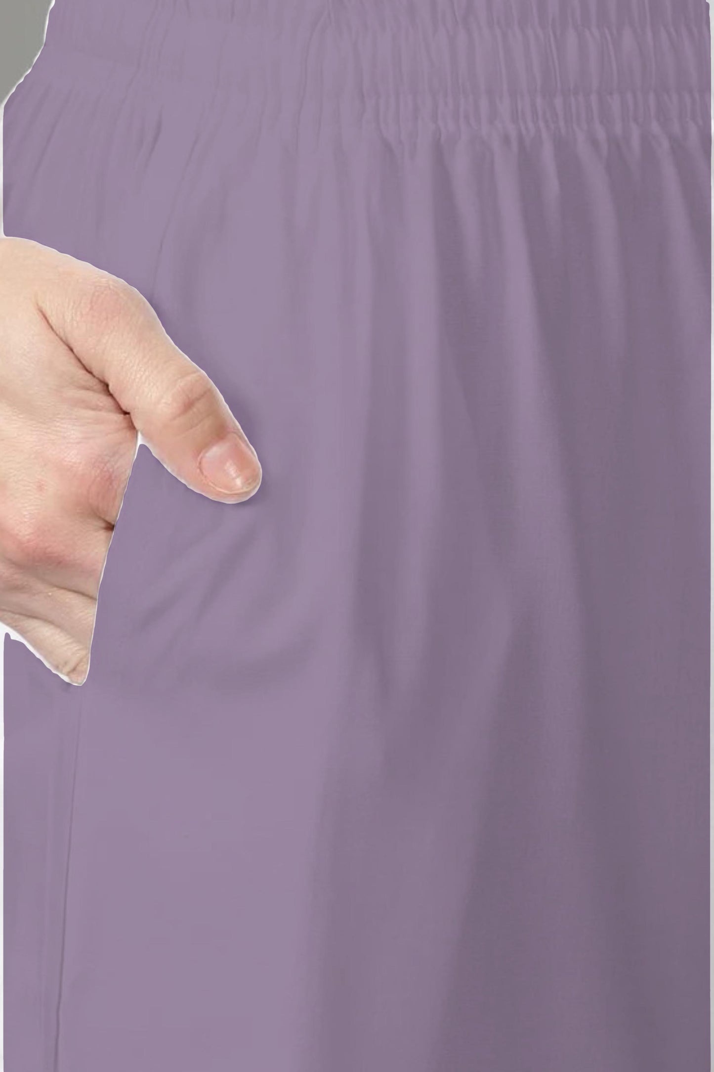 Lavender Rayon Kurti Pant