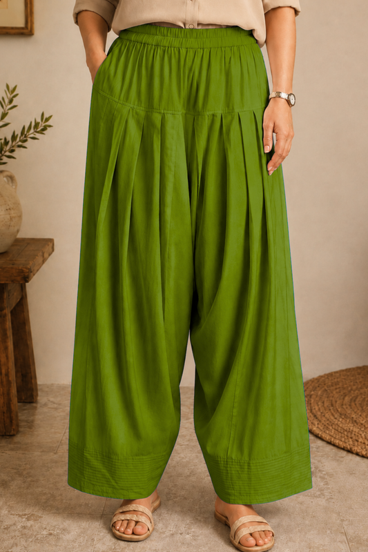 Light Green Rayon Farshi Salwar