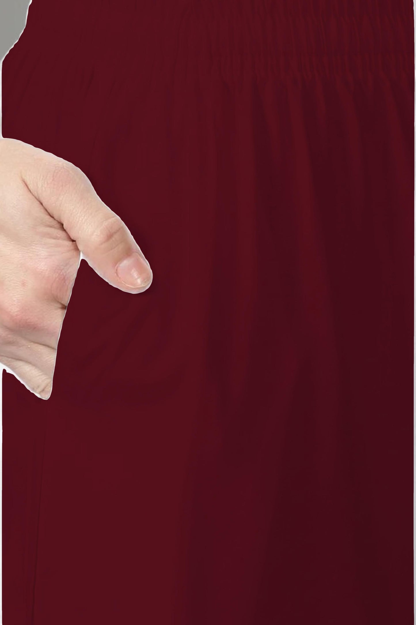 Maroon Rayon Kurti Pant