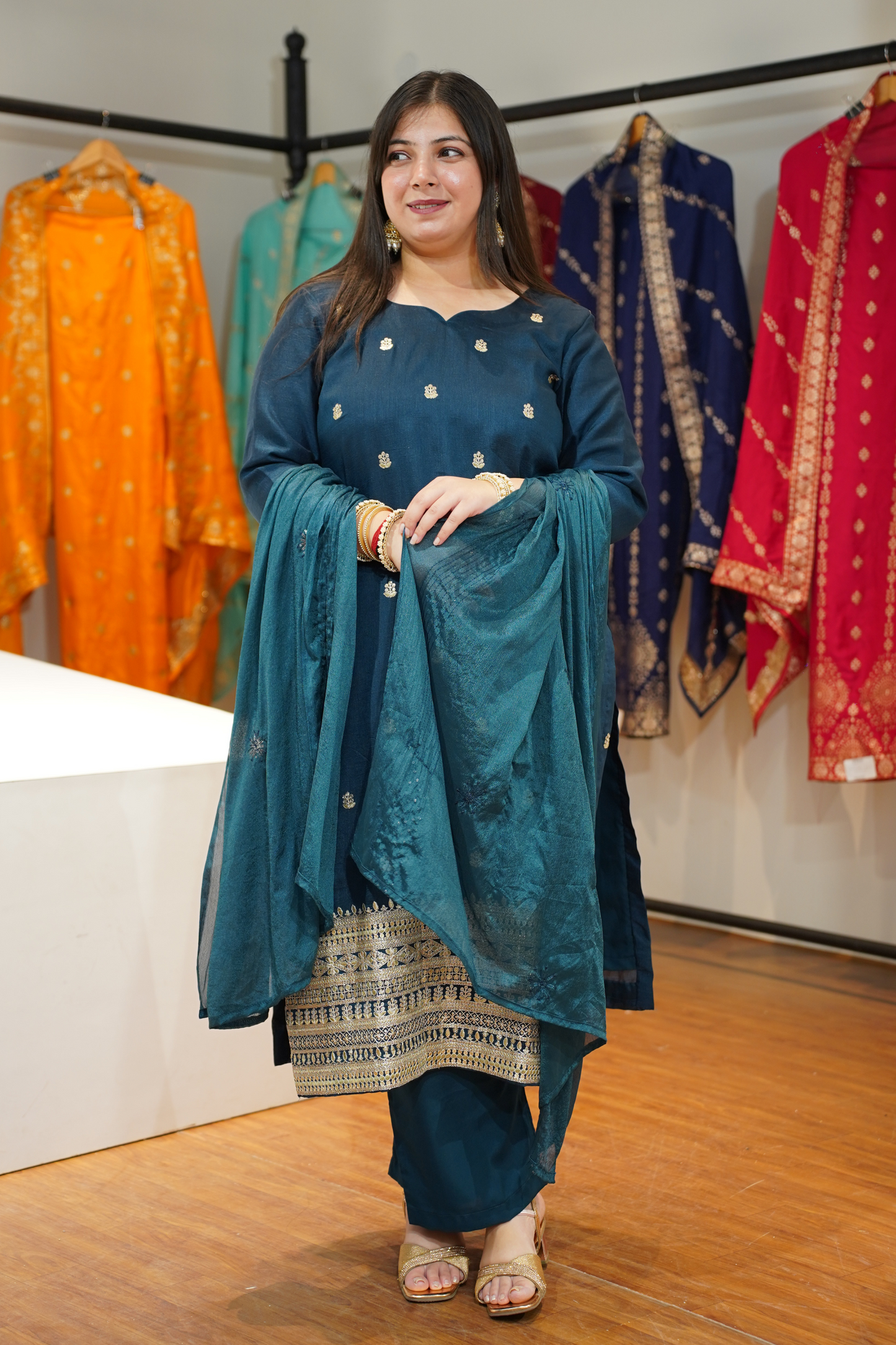 Morni Noor Embroidered Fancy Suit