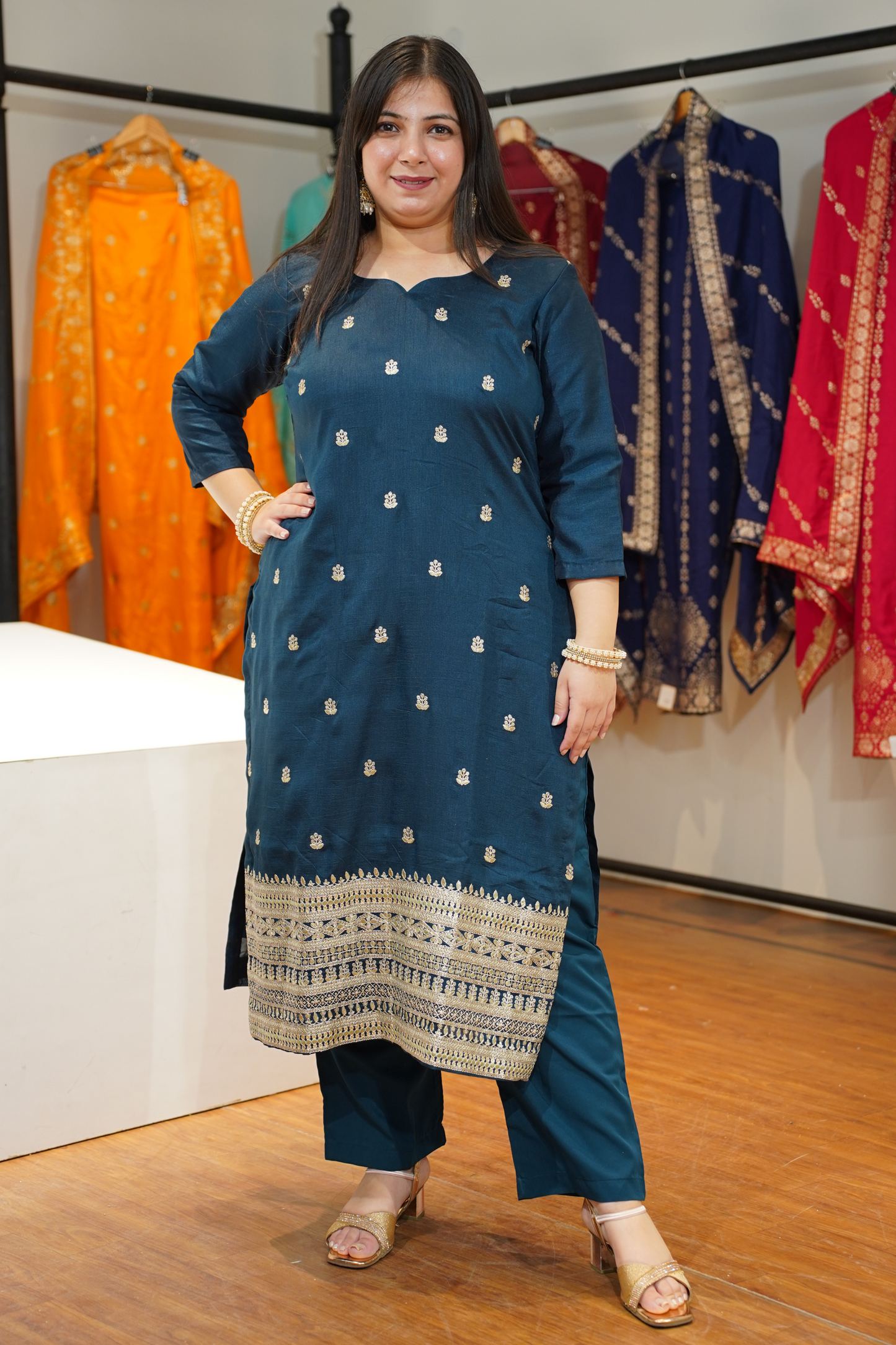 Morni Noor Embroidered Fancy Suit