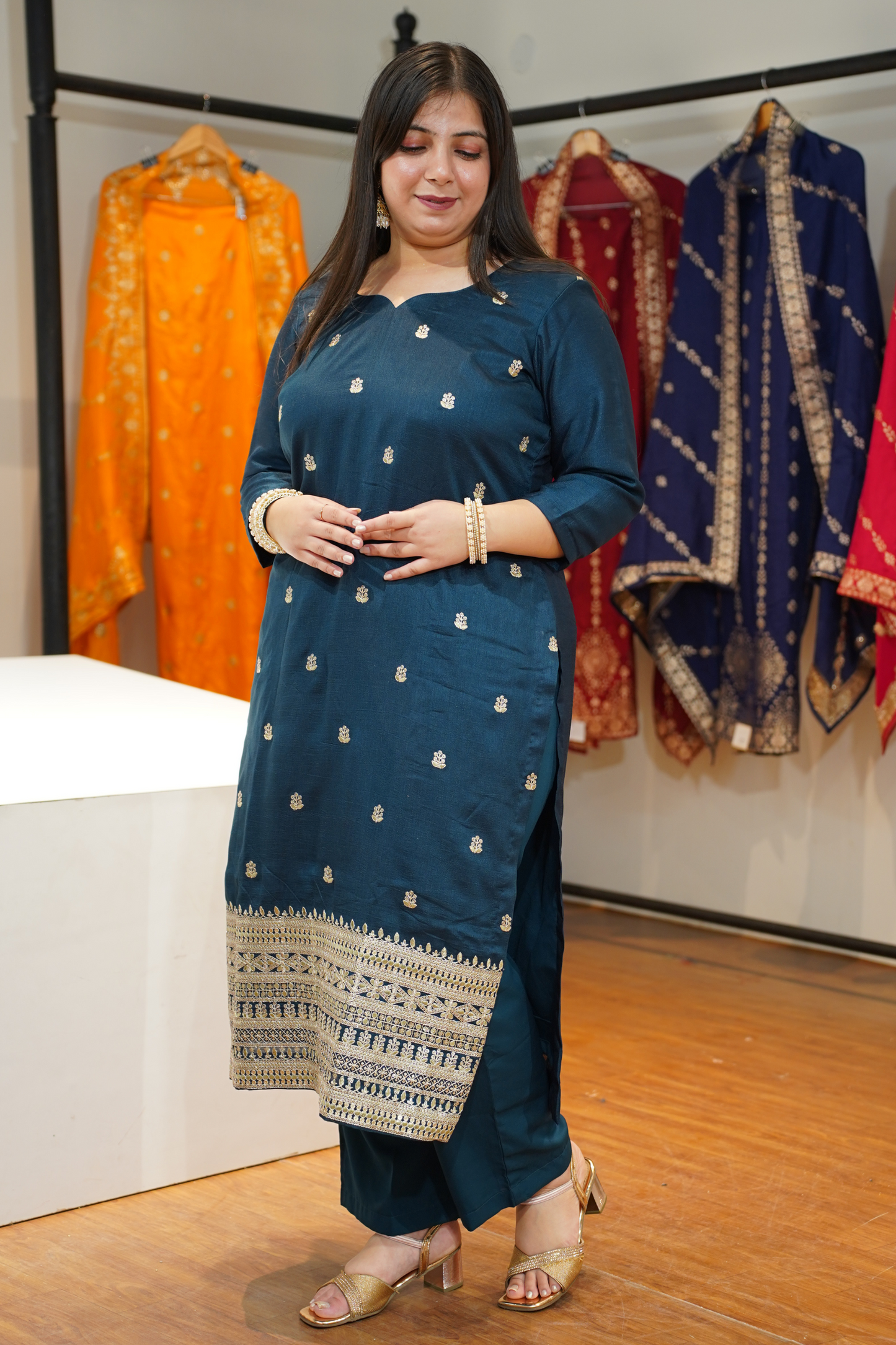 Morni Noor Embroidered Fancy Suit