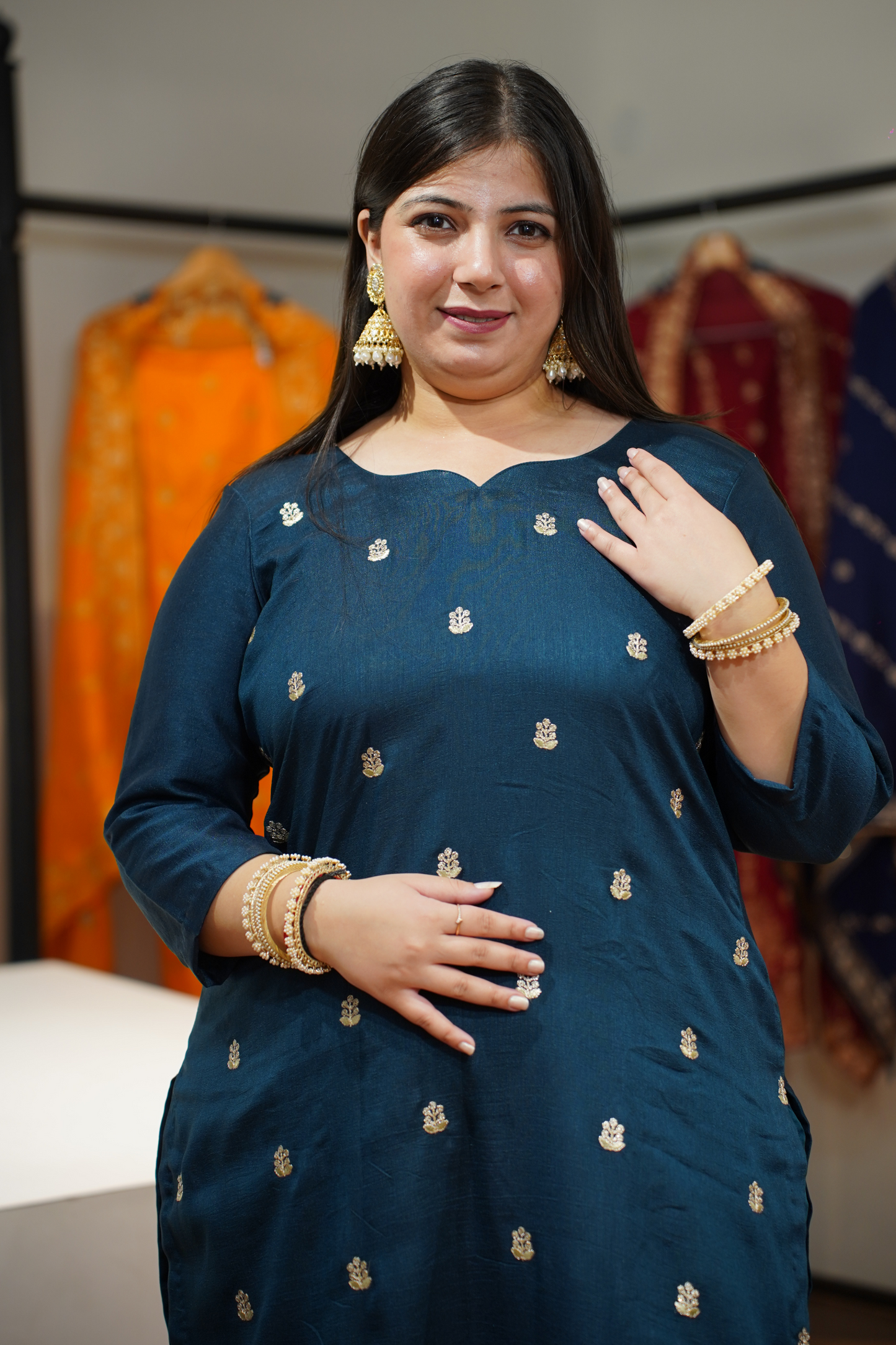 Morni Noor Embroidered Fancy Suit