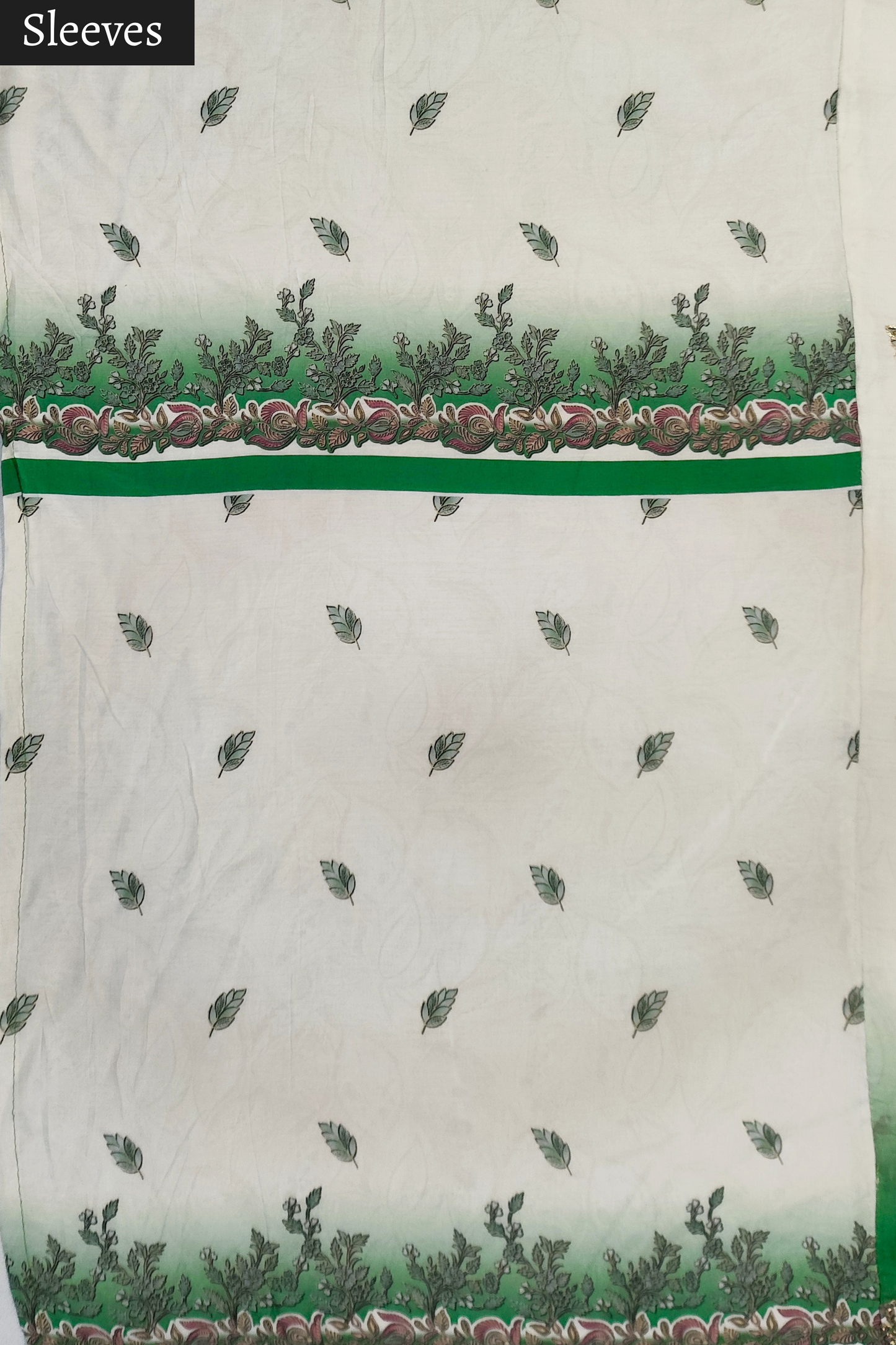 Neelam Ombré Muslin Dress Material with Aari Work