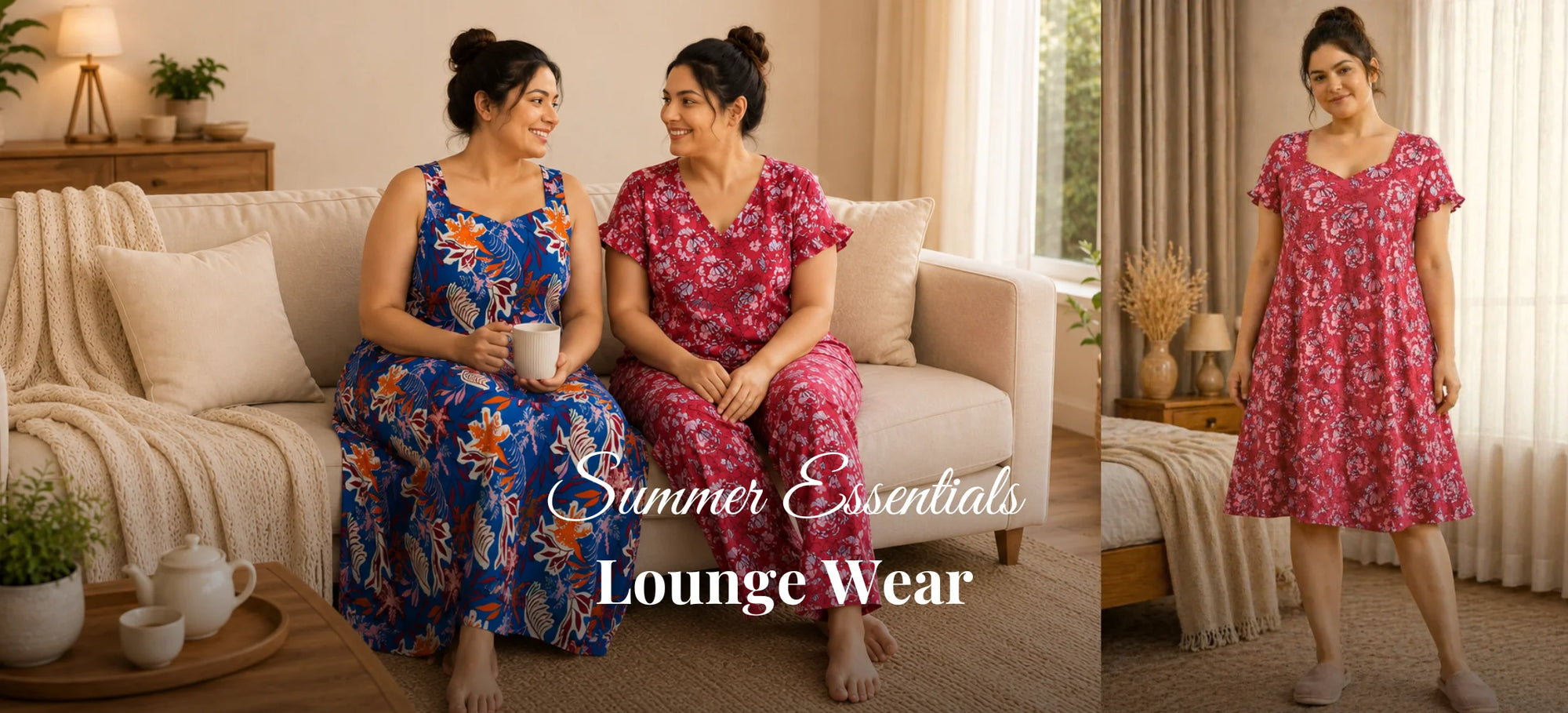 Women Plus Size Night Suits & Night Gowns