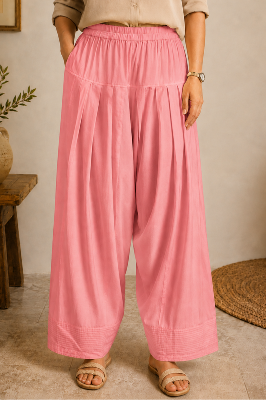 Light Onion Rayon Farshi Salwar