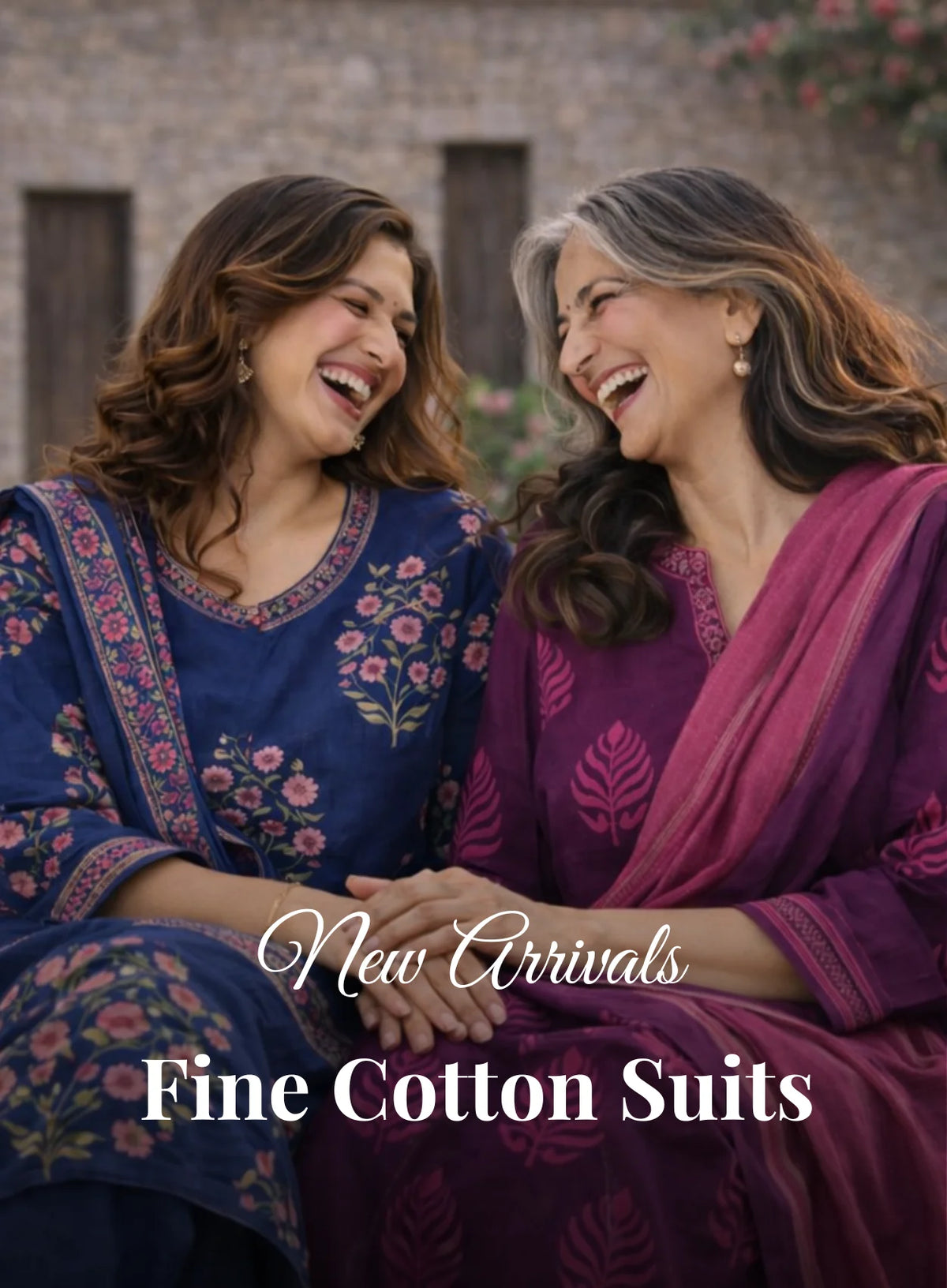 Women Plus Size Printed Cotton  Suits