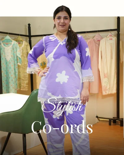 Women Plus Size Co-ord Sets- Apella