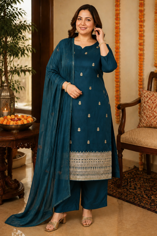 Morni Noor Embroidered Fancy Suit