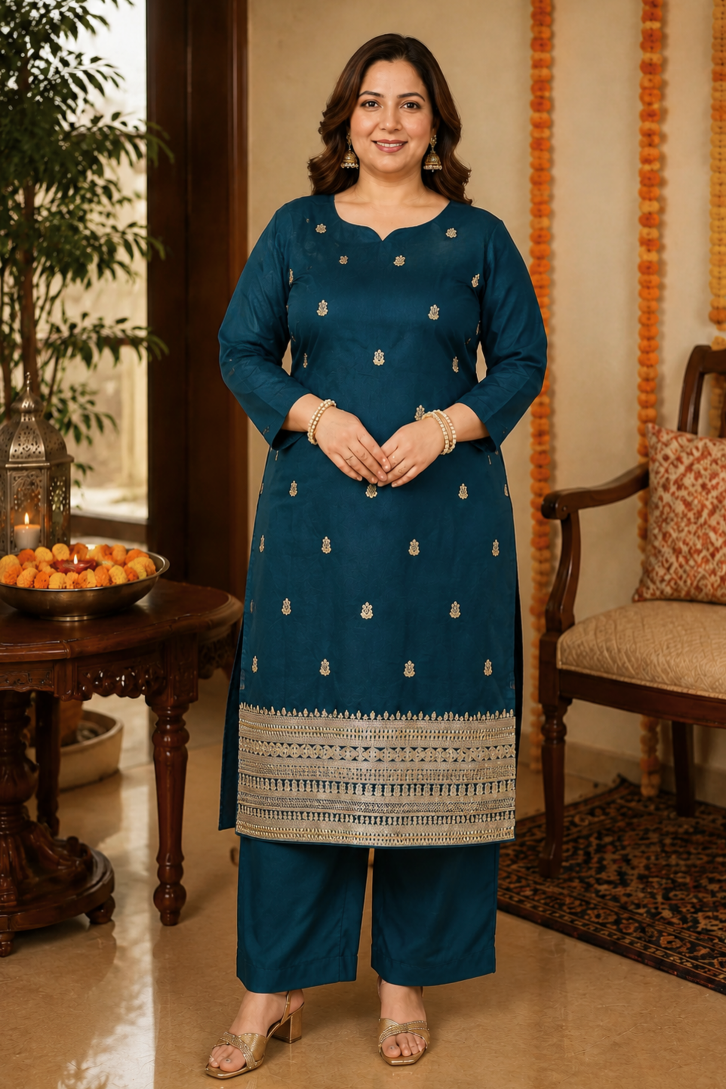 Morni Noor Embroidered Fancy Suit