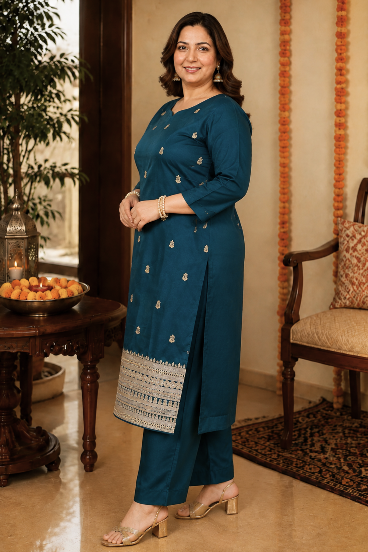 Morni Noor Embroidered Fancy Suit