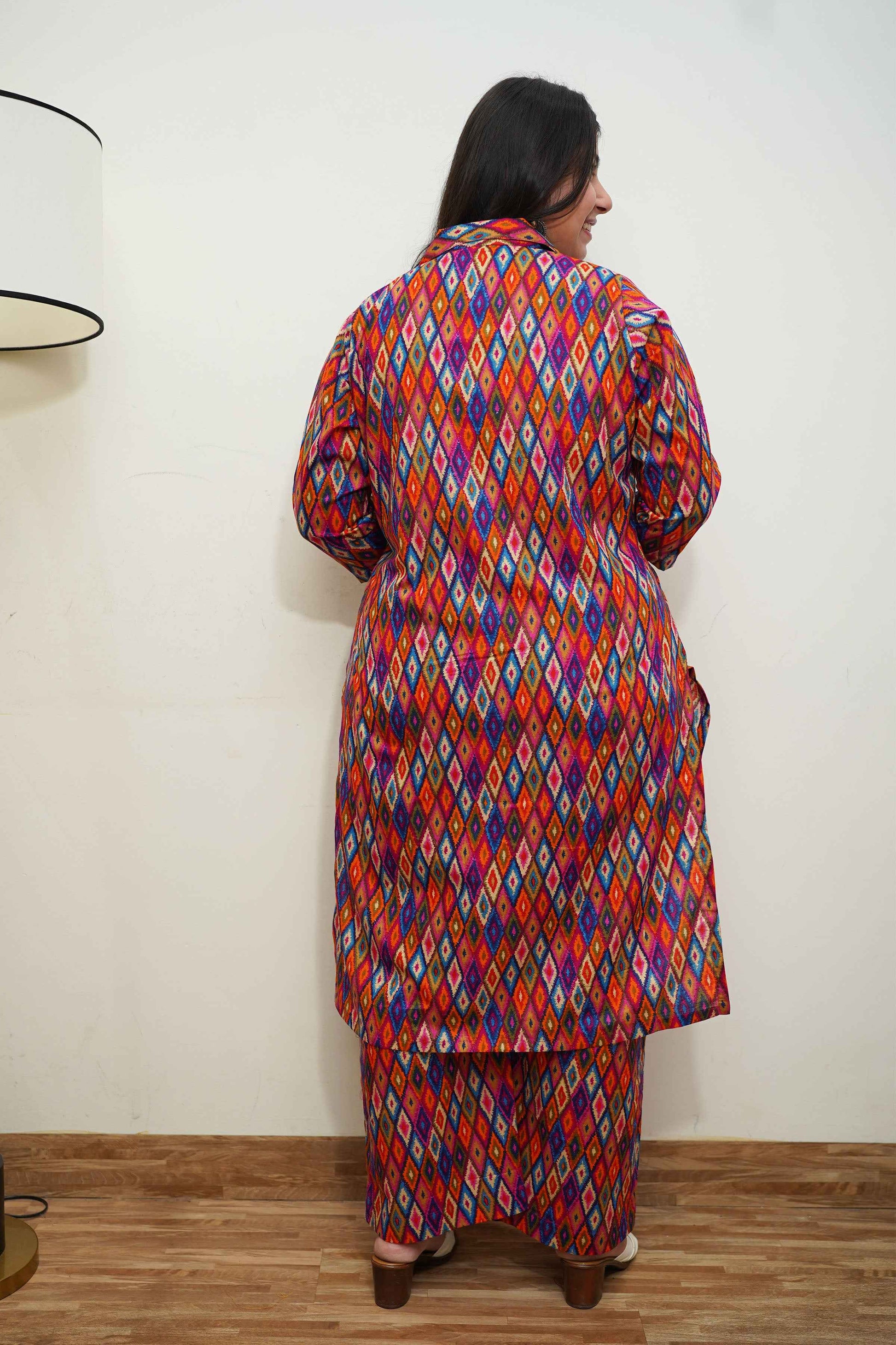 Vibrant Pink Co-ord Suit Set