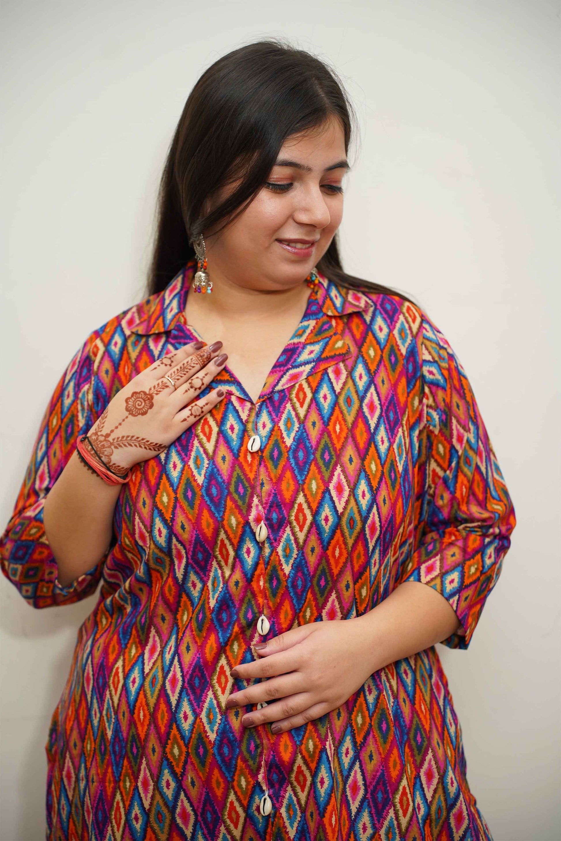 Vibrant Pink Co-ord Suit Set