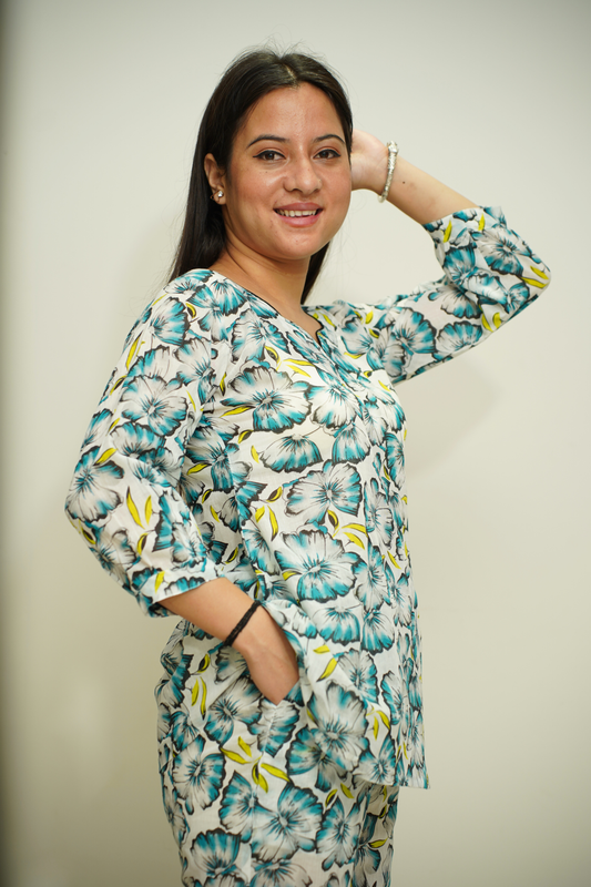 Cotton Night Suit For Women
