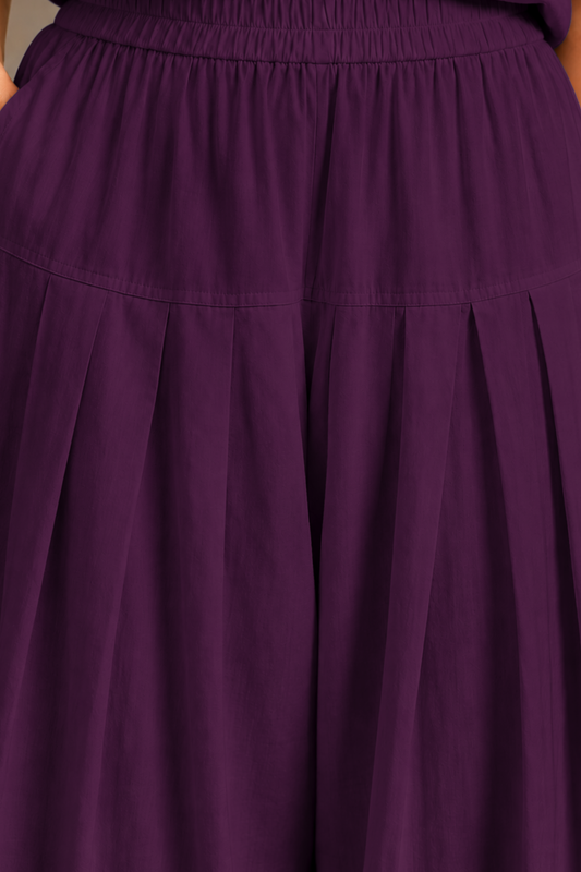 Wine Rayon Farshi Salwar