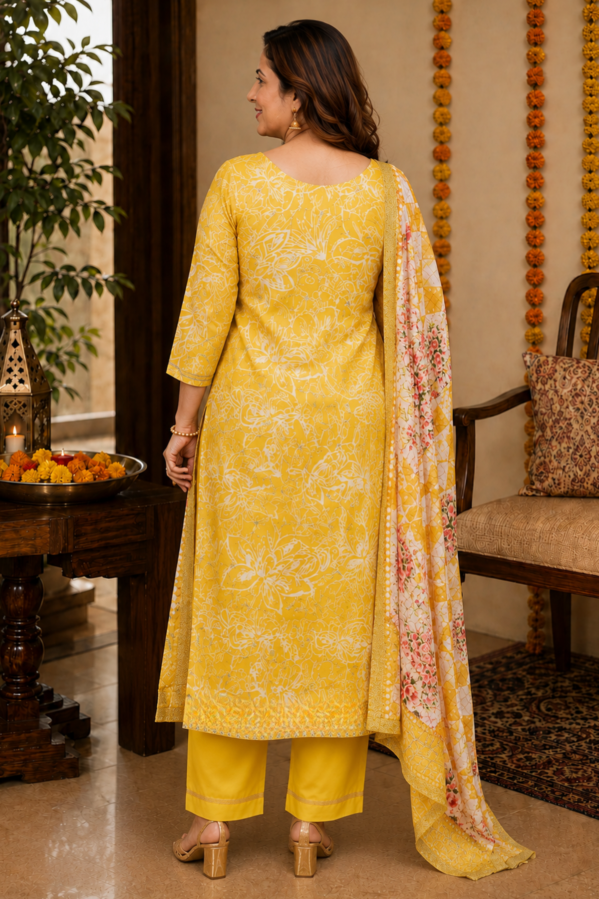 Vasant Mehfil Floral Suit Set