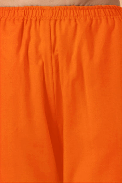 Orange Woollen Pant Palazzo