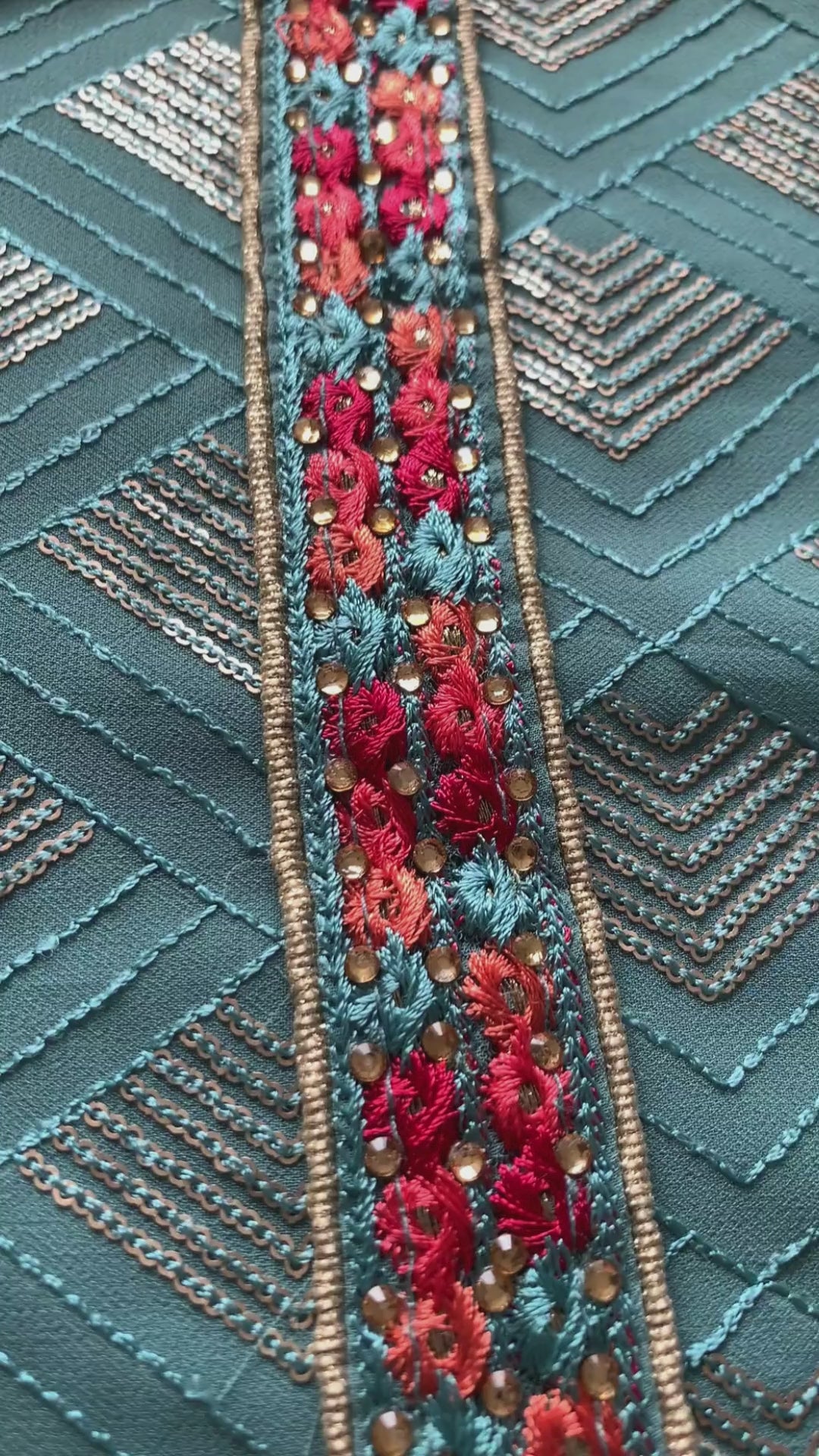 Party Wear Unstitched Suit