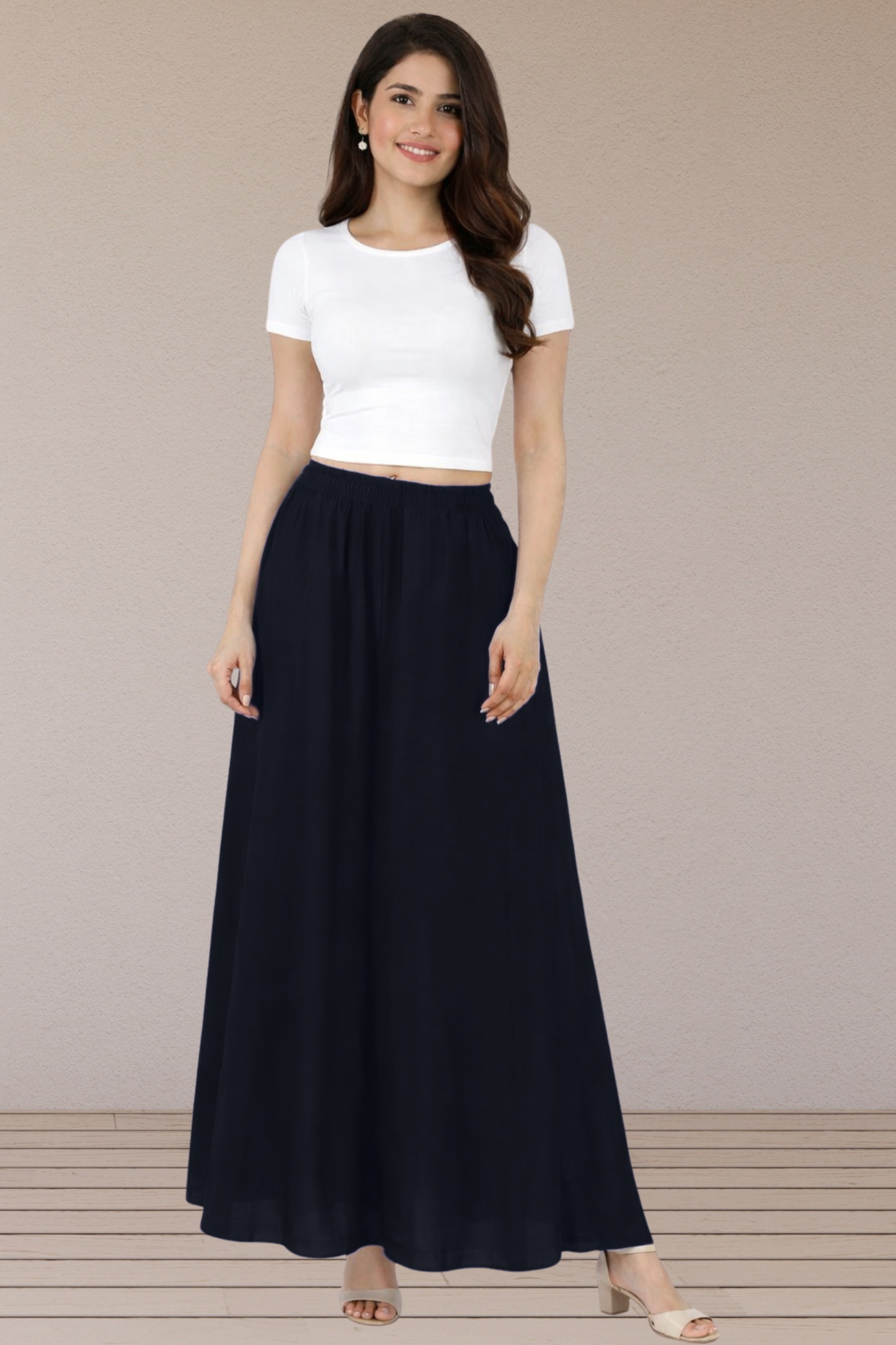 Rayon Skirt Palazzo