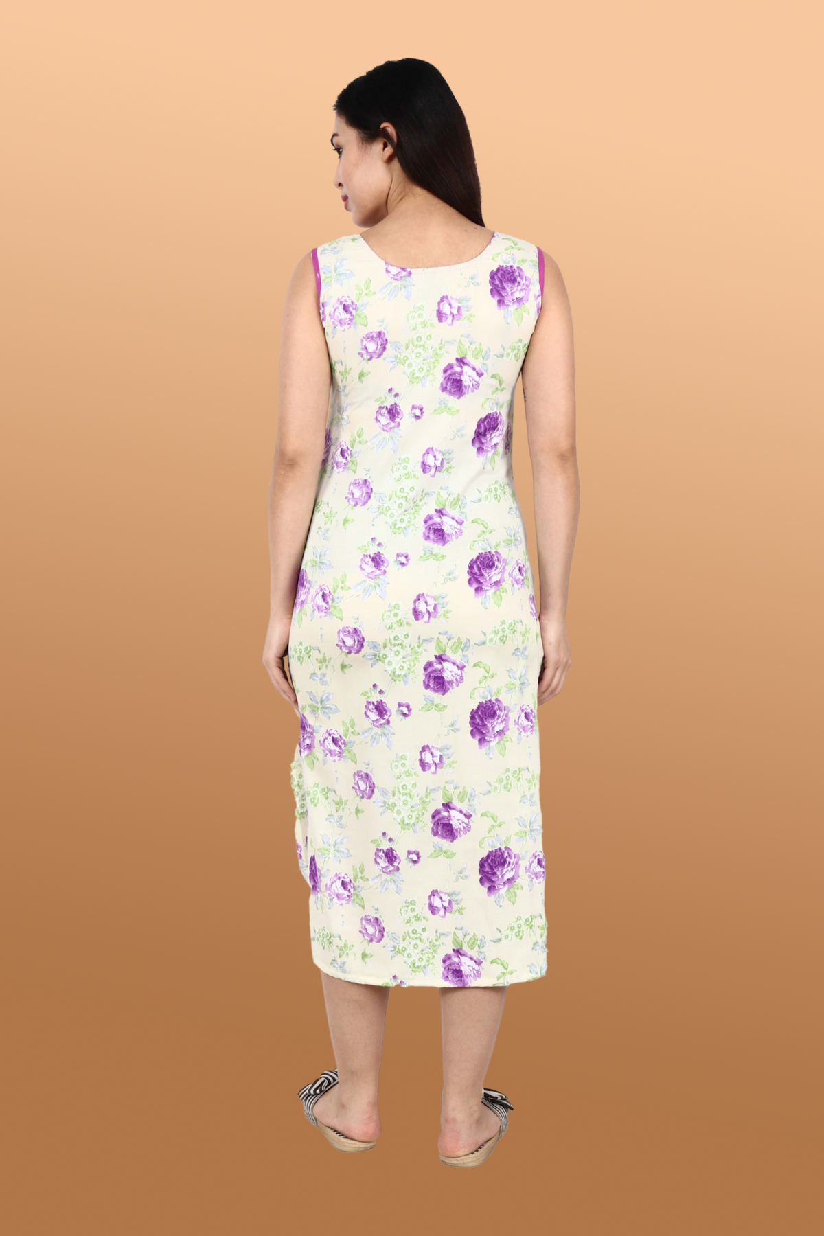 Buy Plus Size ​Everyday Cotton Nursing Dress At Apella | Sizes XS to 10 XL | India | Free Delivery | Customized