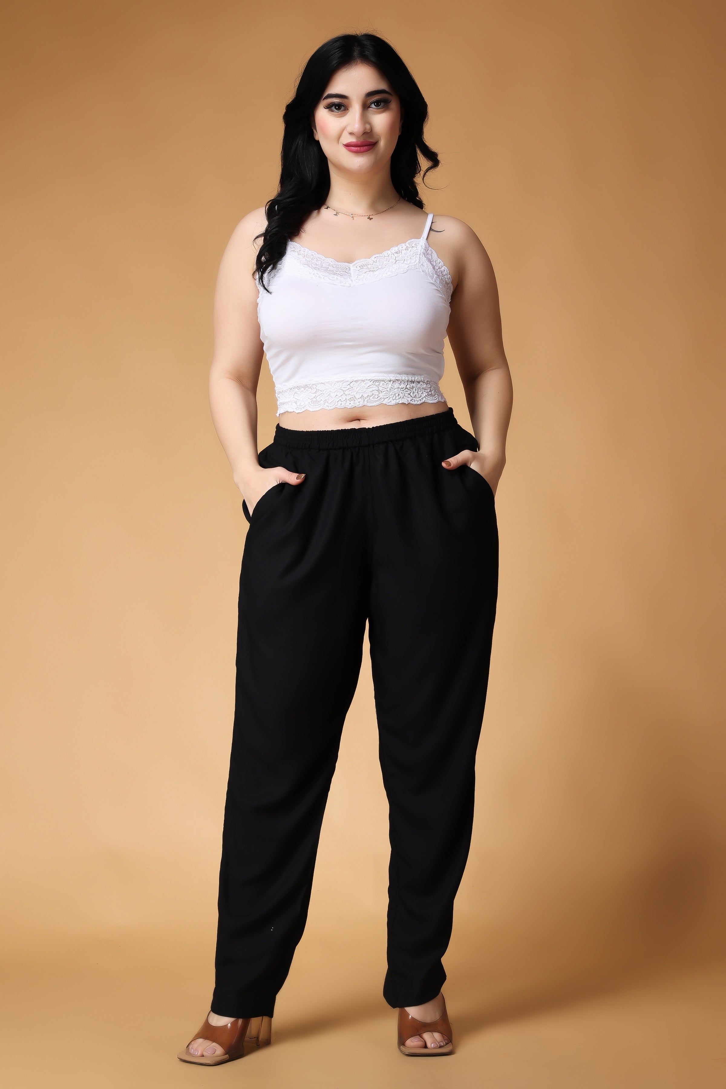 Palazzo Pants for Plus Size24 Palazzo Outfit Ideas for Curvy Girls