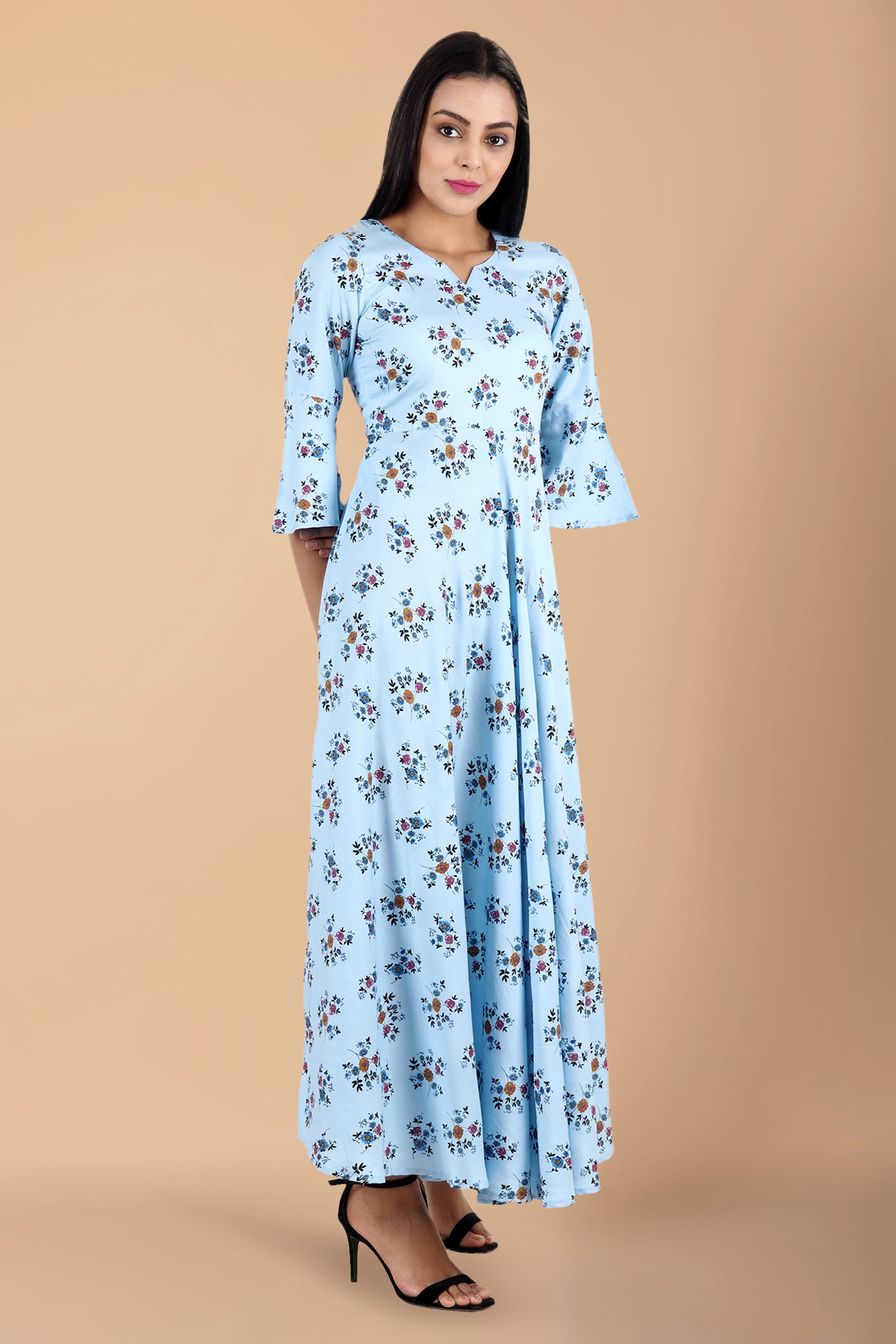 Blue Buttercup Maternity Dress | Apella.