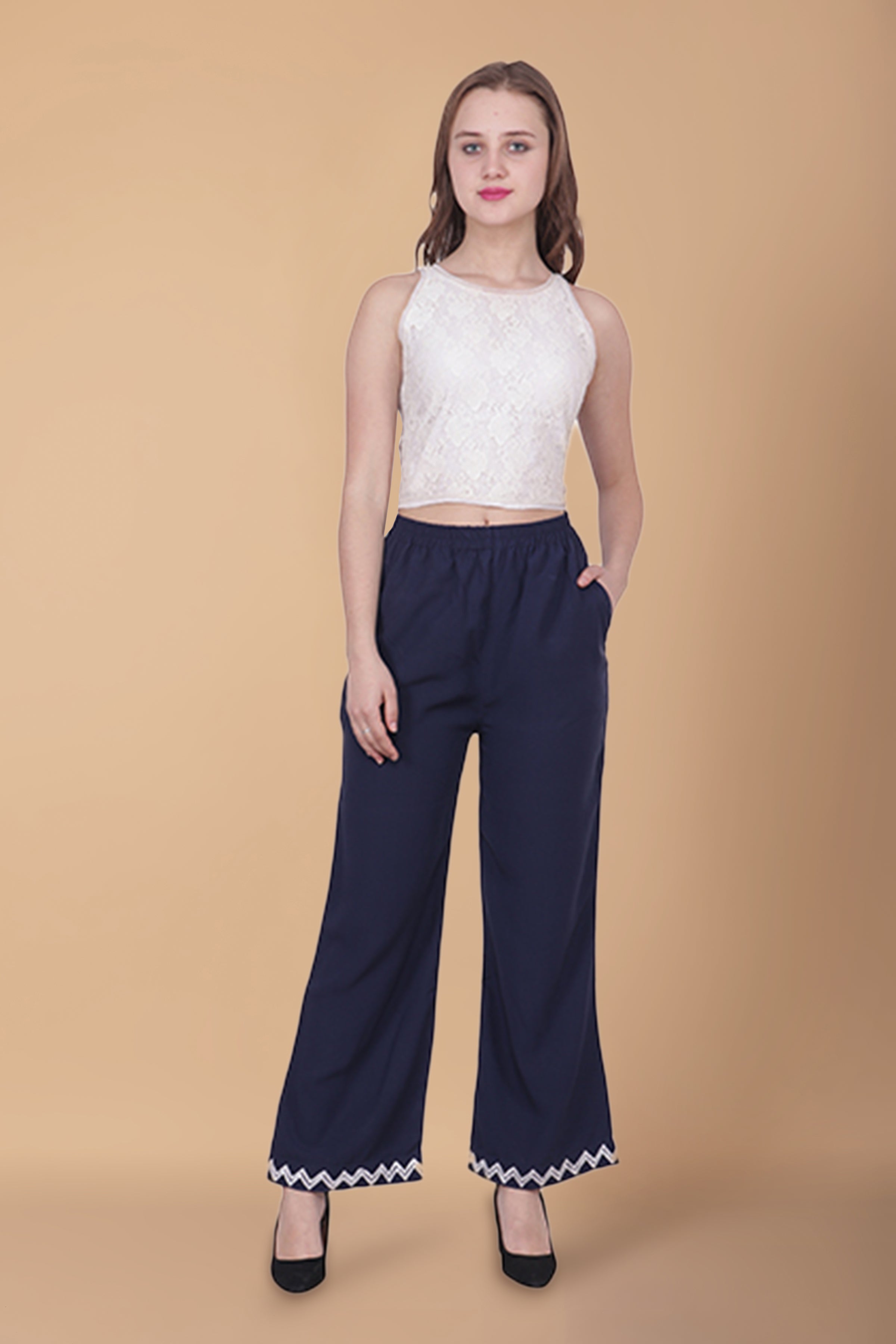 Culture Code My Best Wish Full Size High Waisted Palazzo Pants – SophiaRene  Boutique