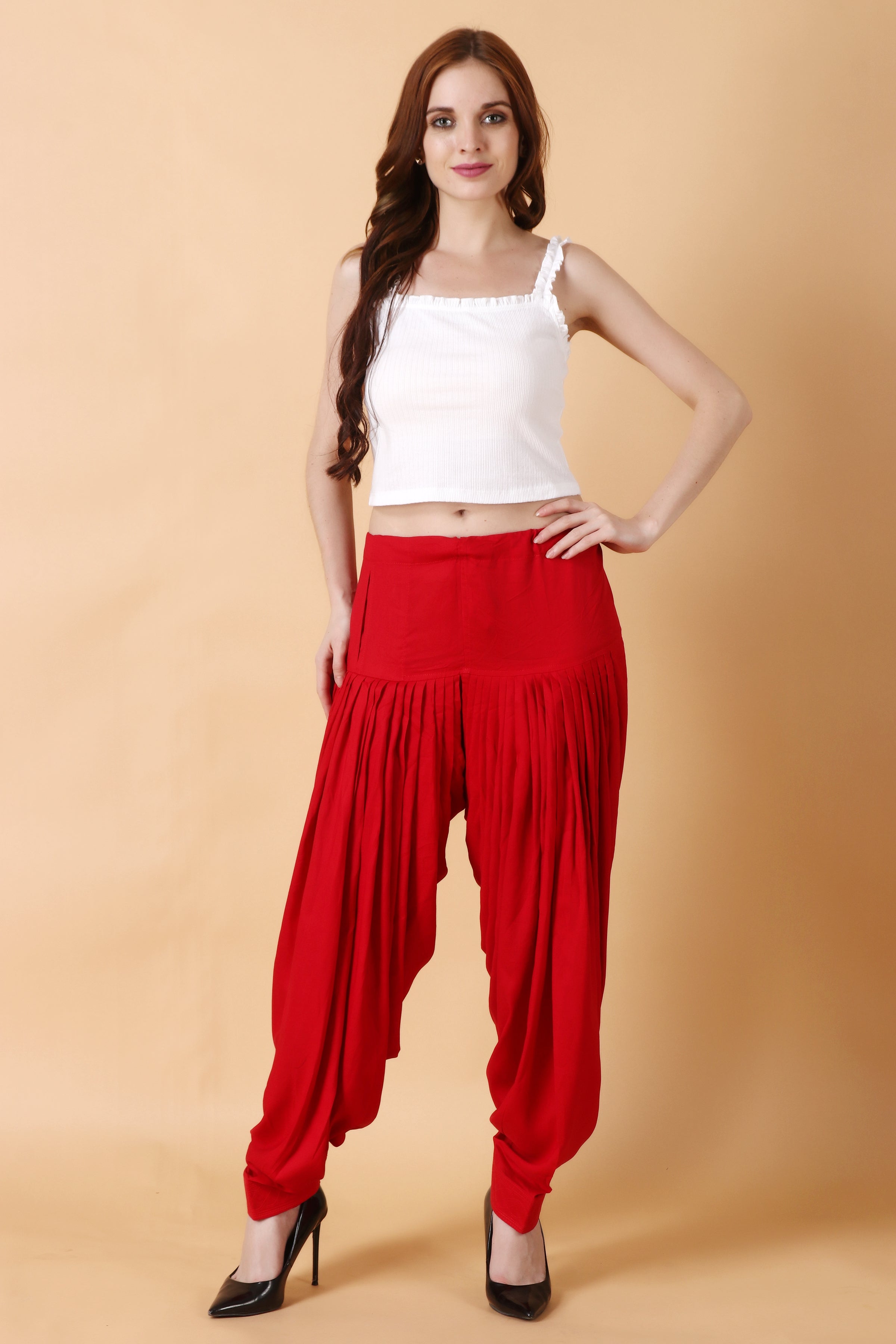 Buy Buy That Trendz Women's Regular, Relaxed Fit Cotton Patiala Salwar  Harem Bottoms Pants (529D22 -BGrn Combo 2 Patiala RPnk_Bottle Green, Rani  Pink_L) at Amazon.in