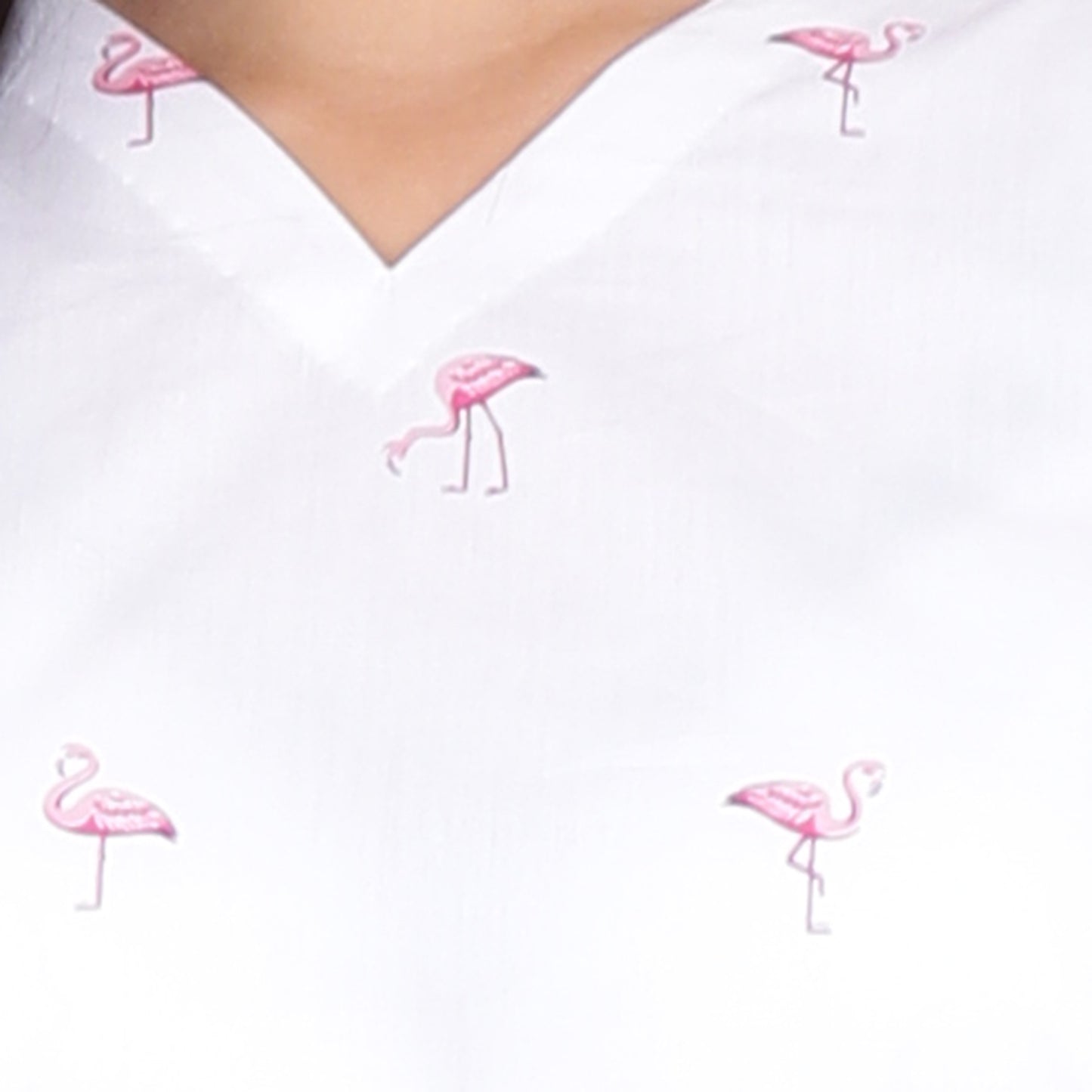 Flamingo Skater Dress | Apella.