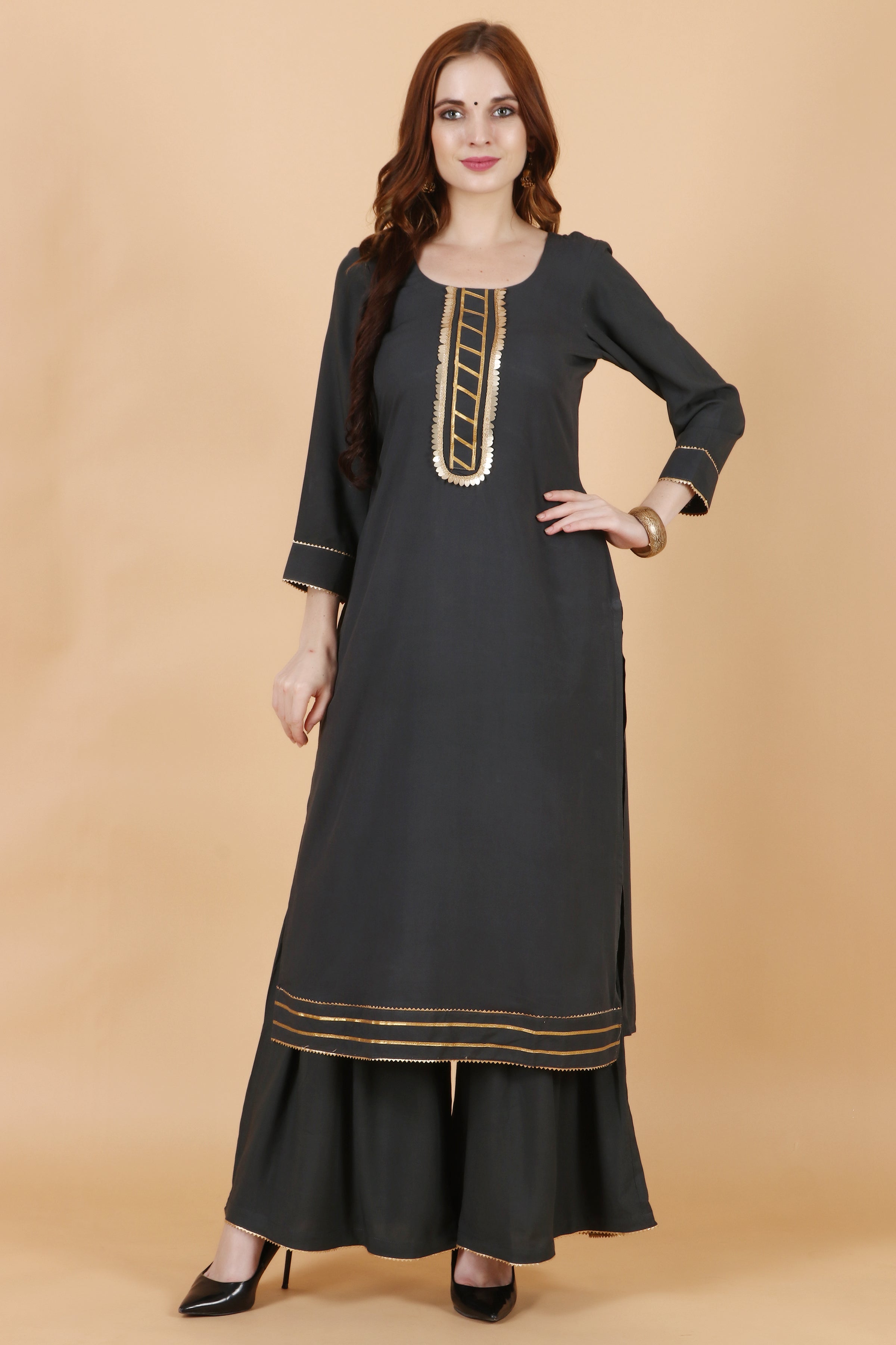 Buy Plus Size Sharara Suits & Sharara Suits For Plus Size Women - Apella