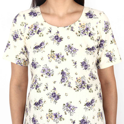 Buy Plus Size ​Everyday Cotton Maternity Dress At Apella | Sizes XS to 10 XL | India | Free Delivery | Customized
