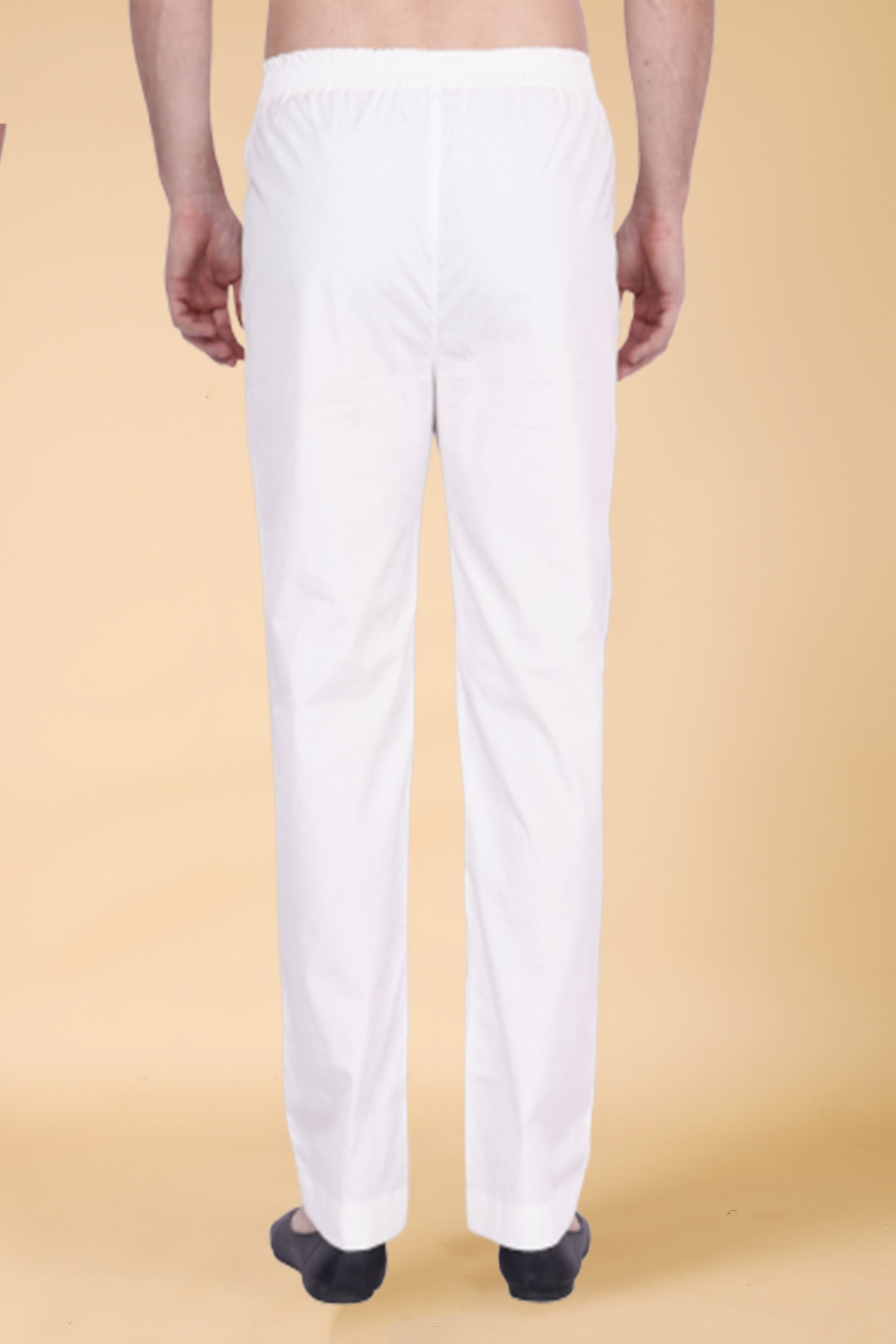 Mens white pyjama bottoms sale