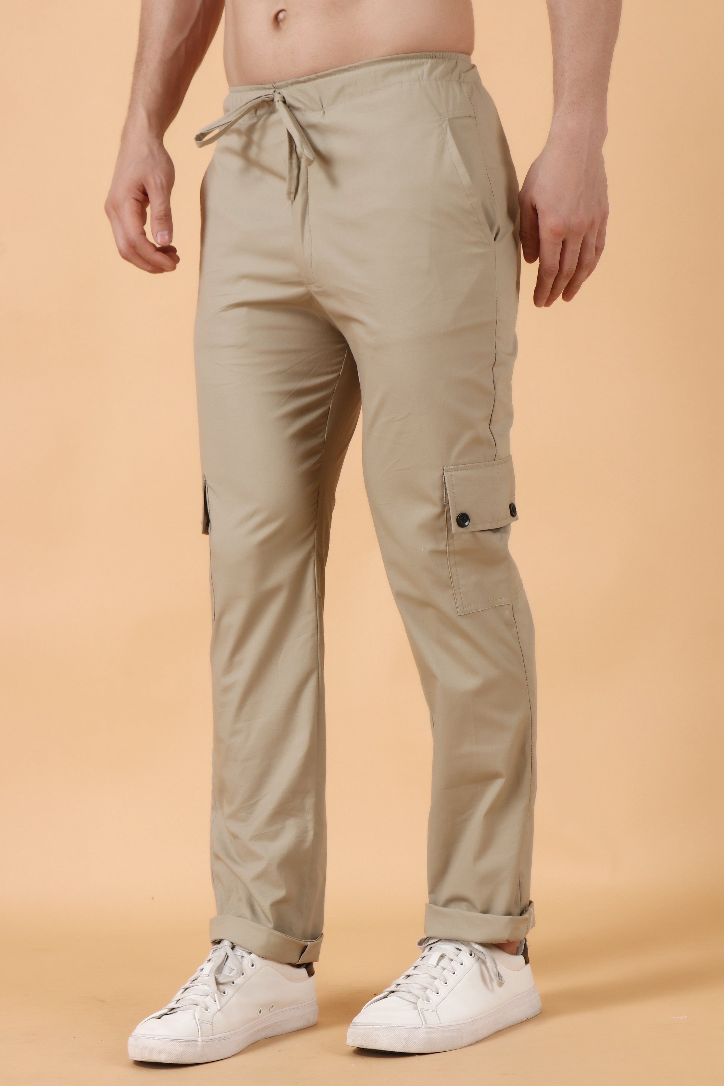 Mens Cargo Pants Mens Trousers Casual Bottoms Elastic Bottom Hem  China  Trousers and Pants price  MadeinChinacom