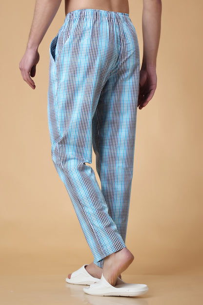 Blue Check Pajama