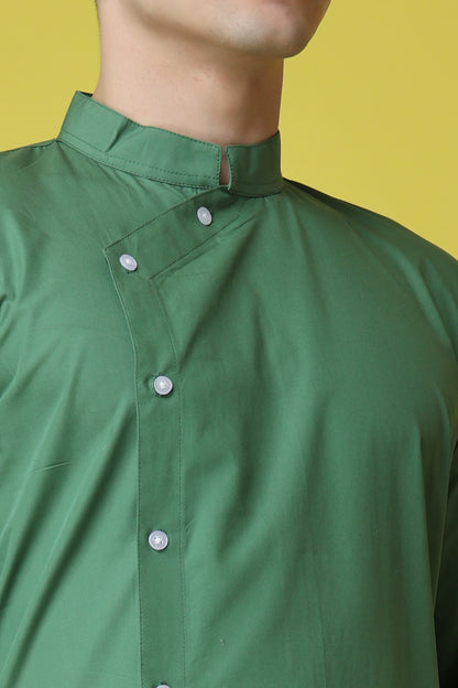 Green Plus Size Kurta Pajama