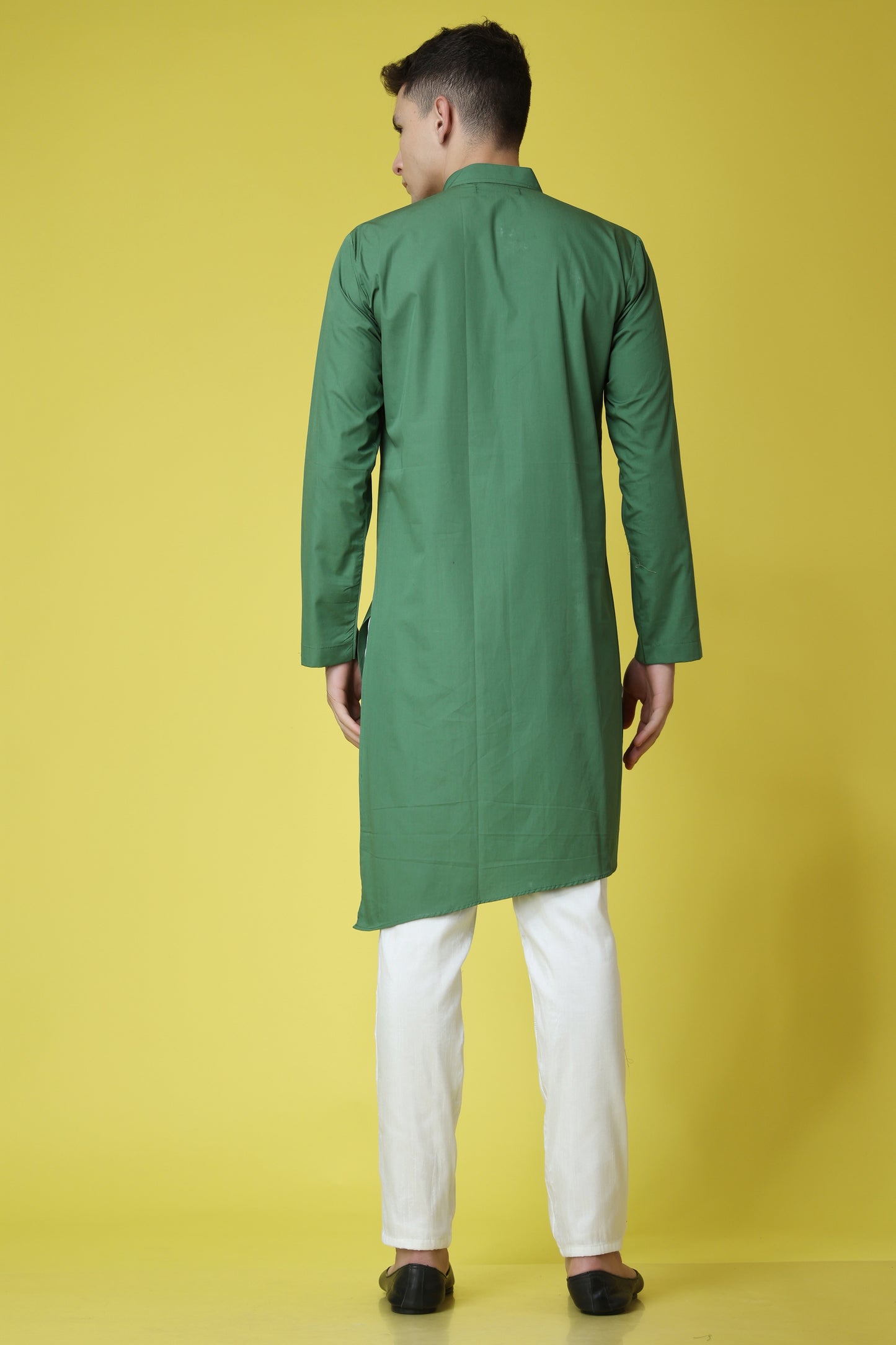 Green Plus Size Kurta Pajama