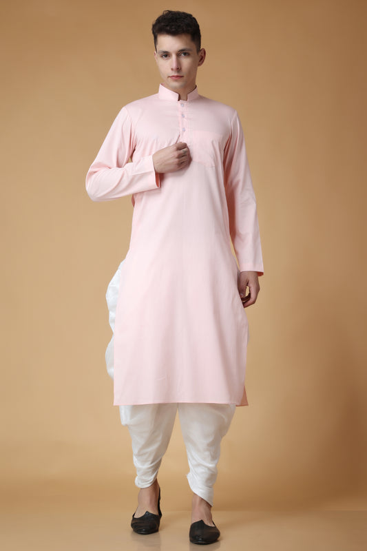 Pink Kurta Pajama For Wedding