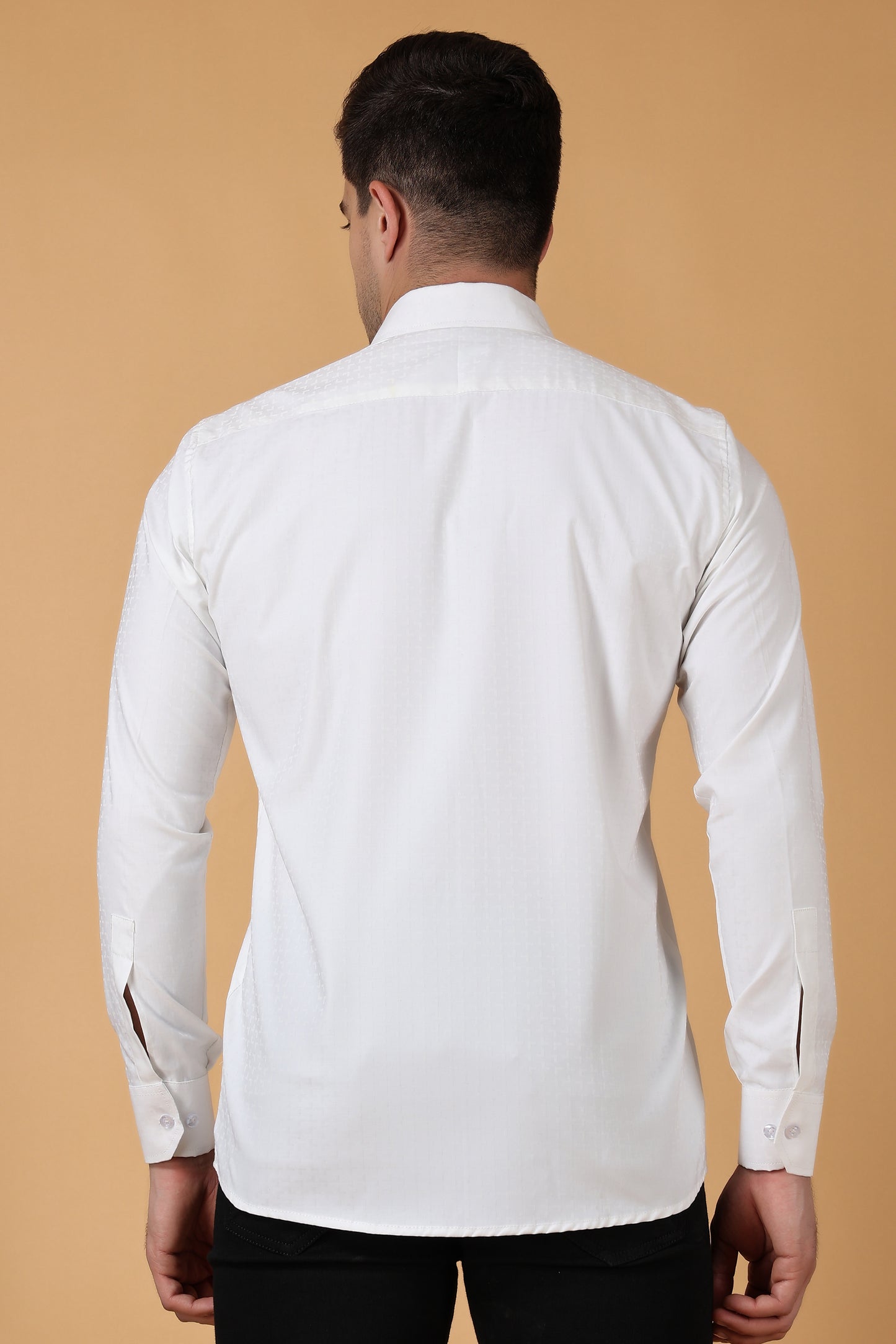 Regular White Cotton Shirt