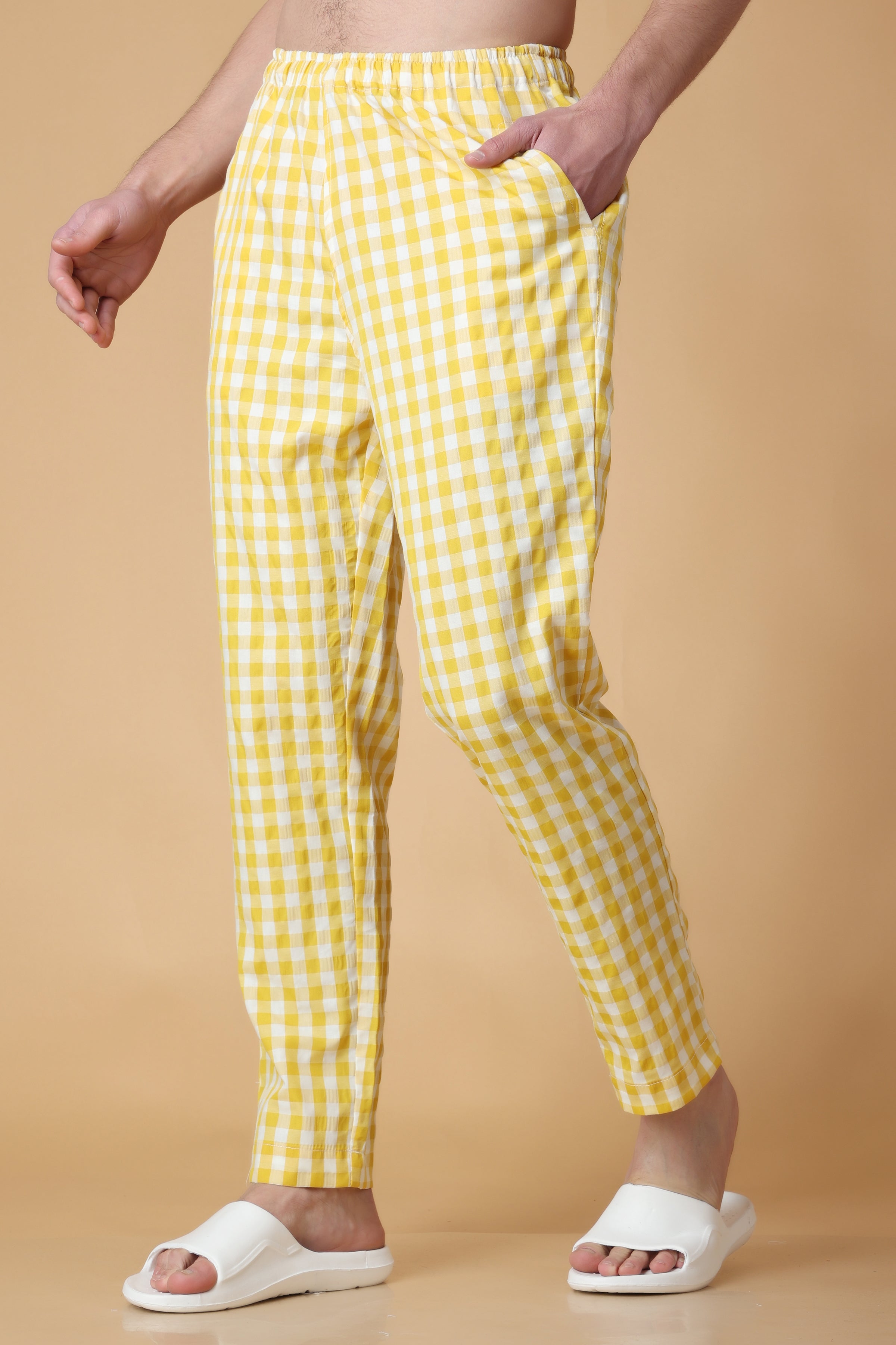 Men's Pajamas Soft Breathable Plaid Bedroom Pajamas - Temu