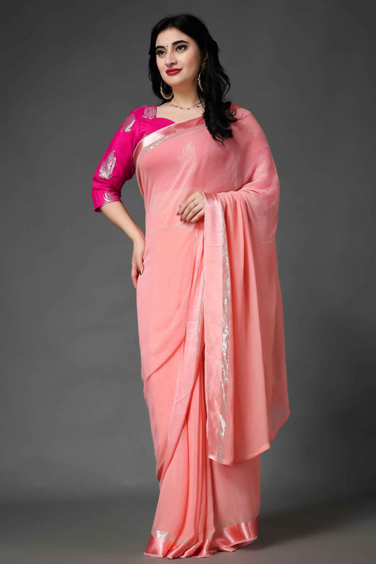 Buy Plus Size ​Modish Magenta Silk Blouse At Apella | Sizes XS to 10 XL | India | Free Delivery | Customized